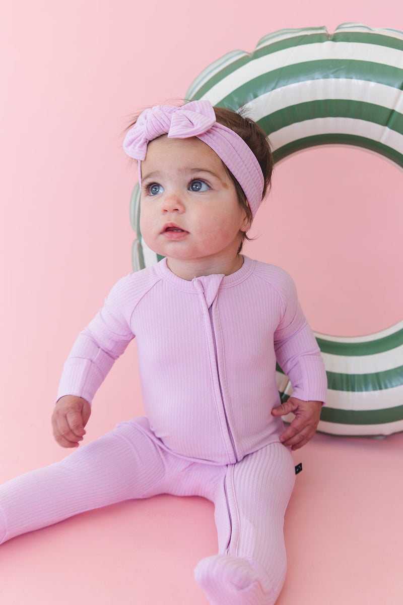 (SOLID, ribbed) Saltwater Princess - Zippy — Blush Lotus