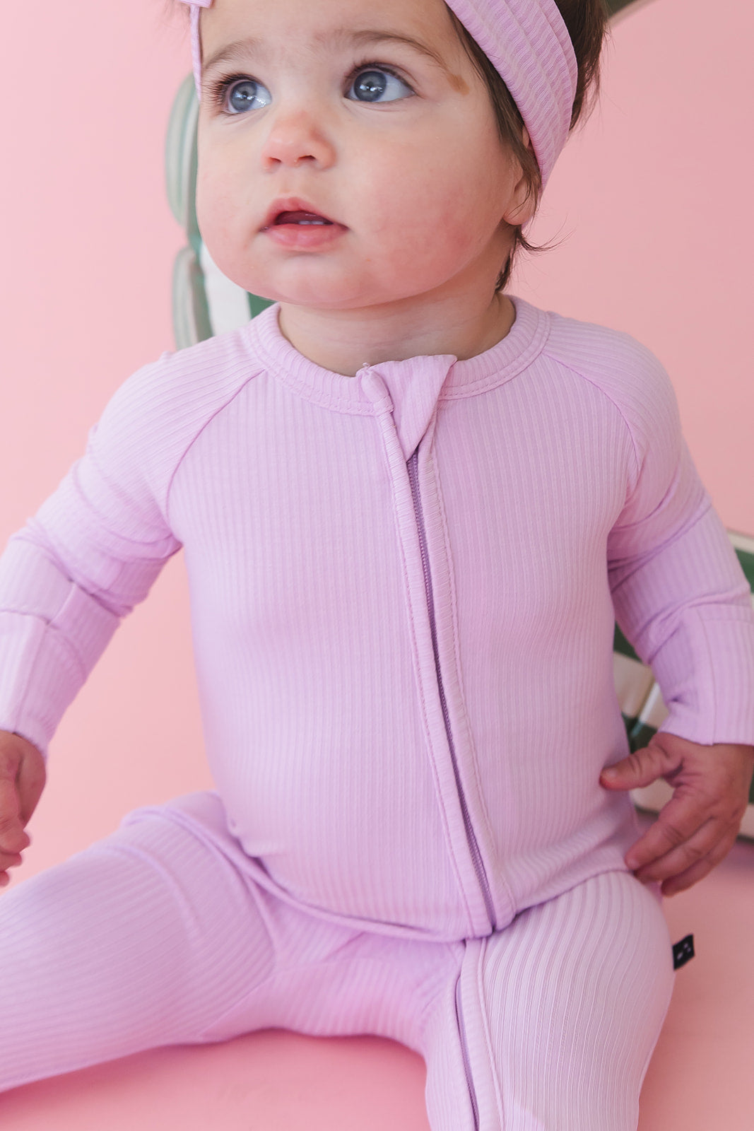 (SOLID, ribbed) Saltwater Princess - Zippy — Blush Lotus