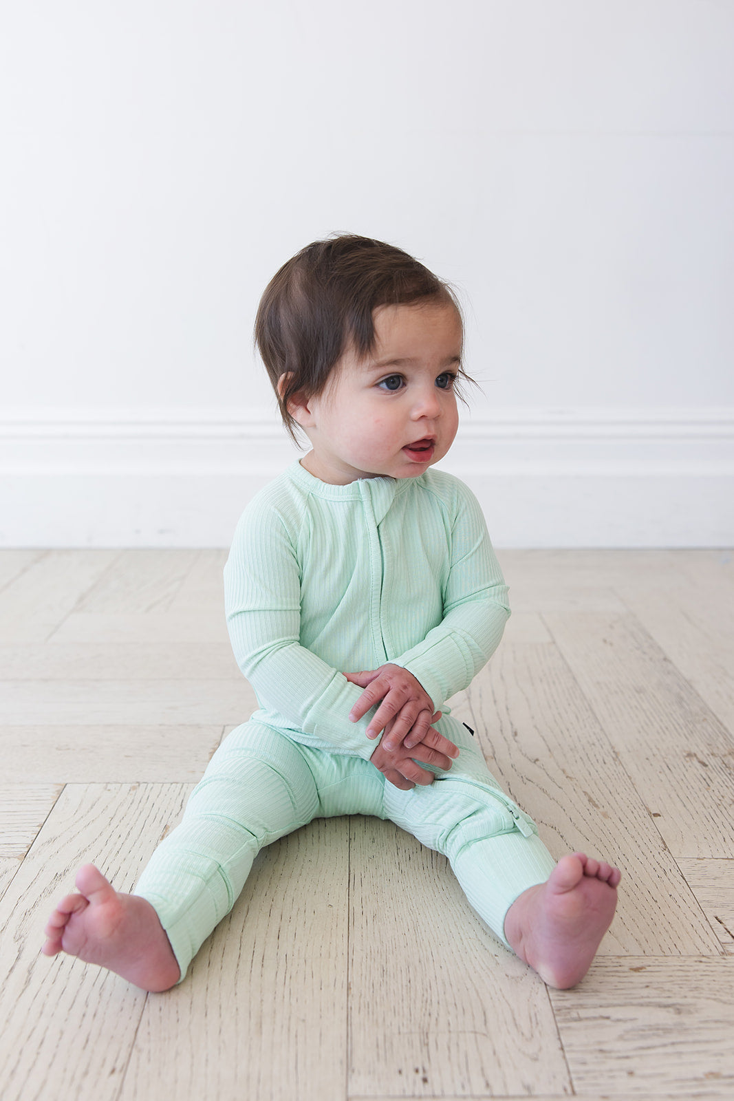 (SOLID, ribbed) Lion Around - Zippy — Blush Lotus