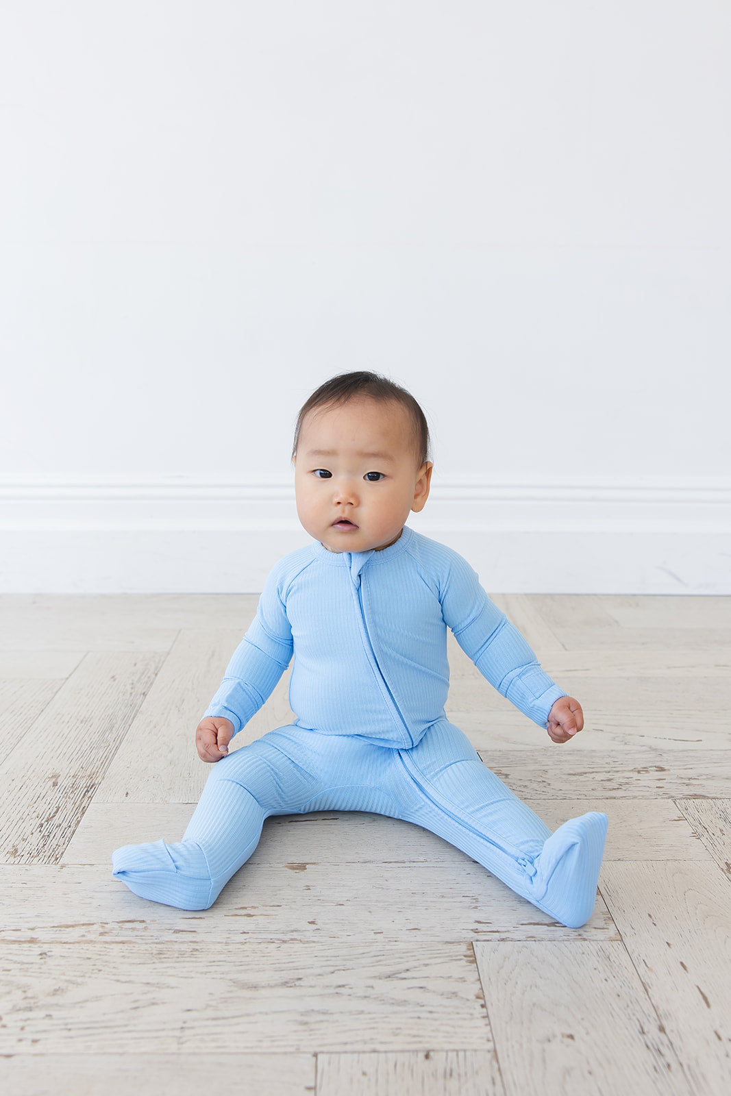(SOLID, ribbed) Neverland - Zippy — Blush Lotus