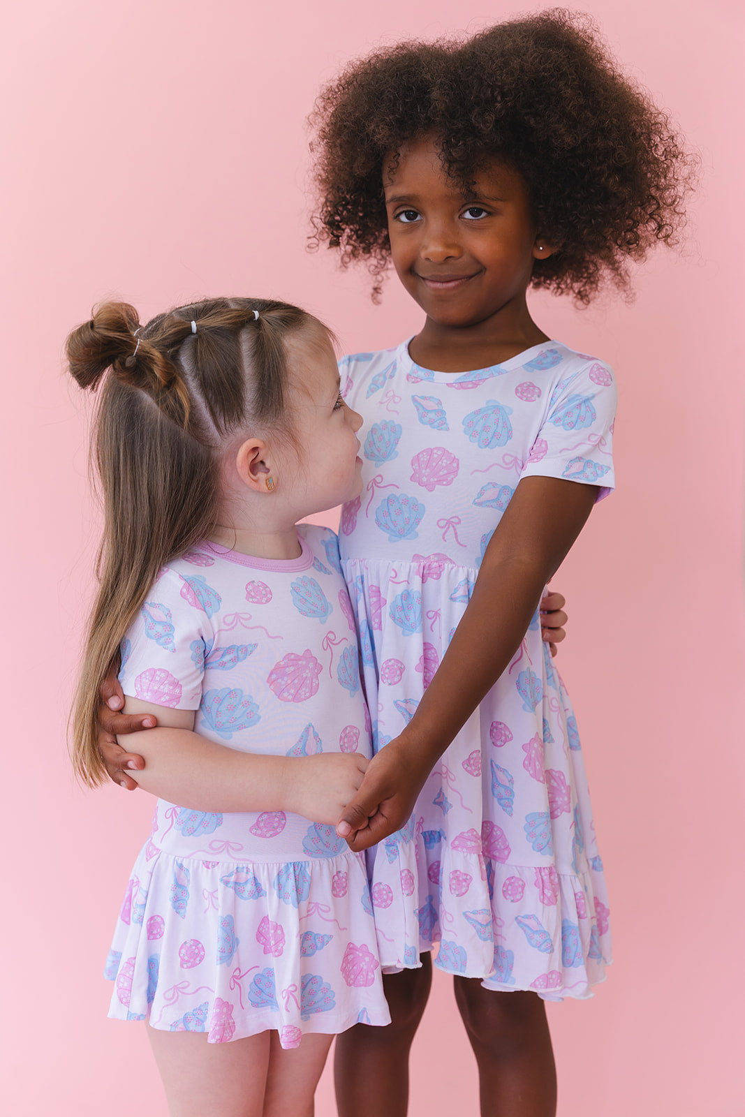 Cove - Ruffle Dress — Blush Lotus