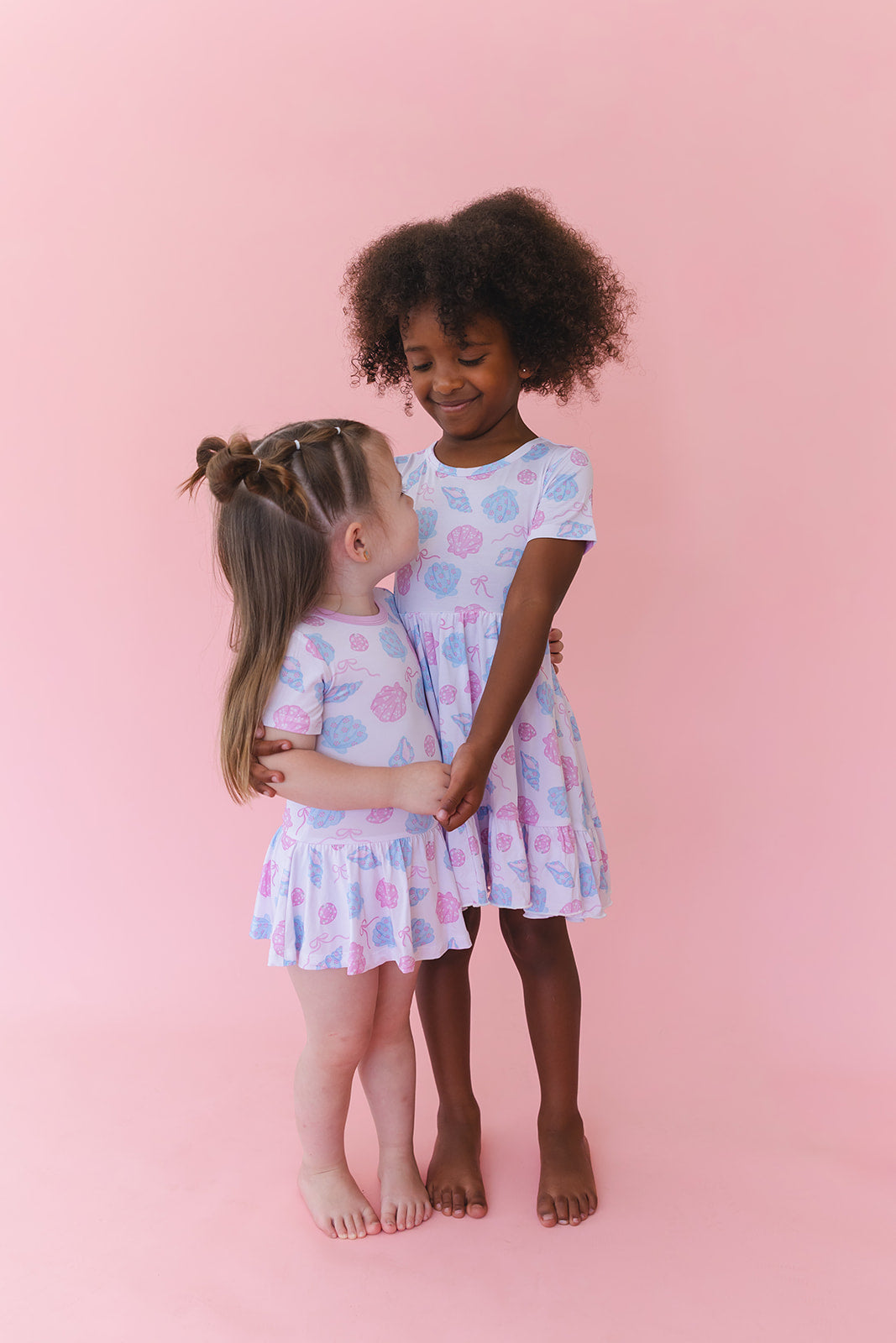 Cove - Ruffle Dress — Blush Lotus