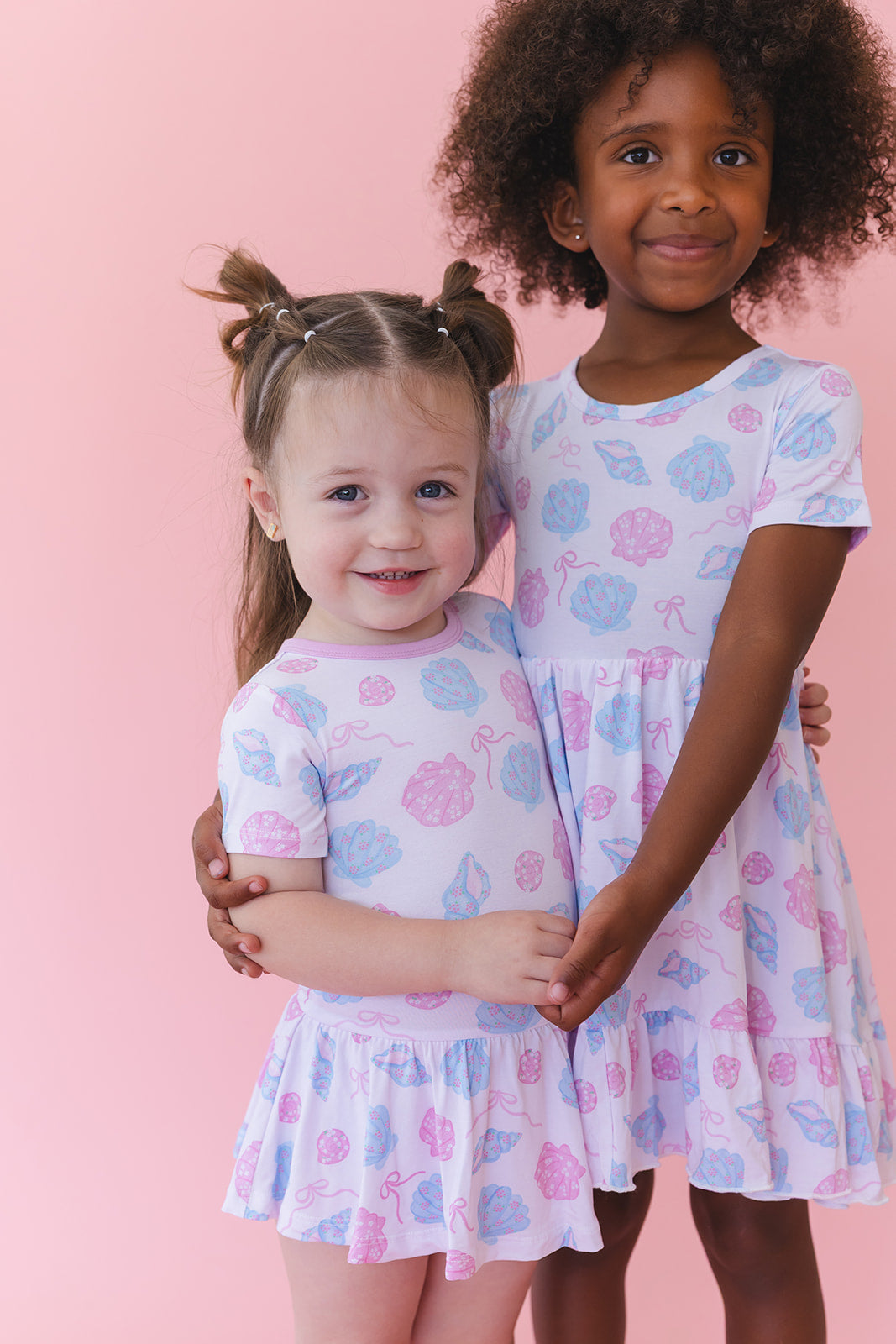 Cove - Ruffle Dress — Blush Lotus