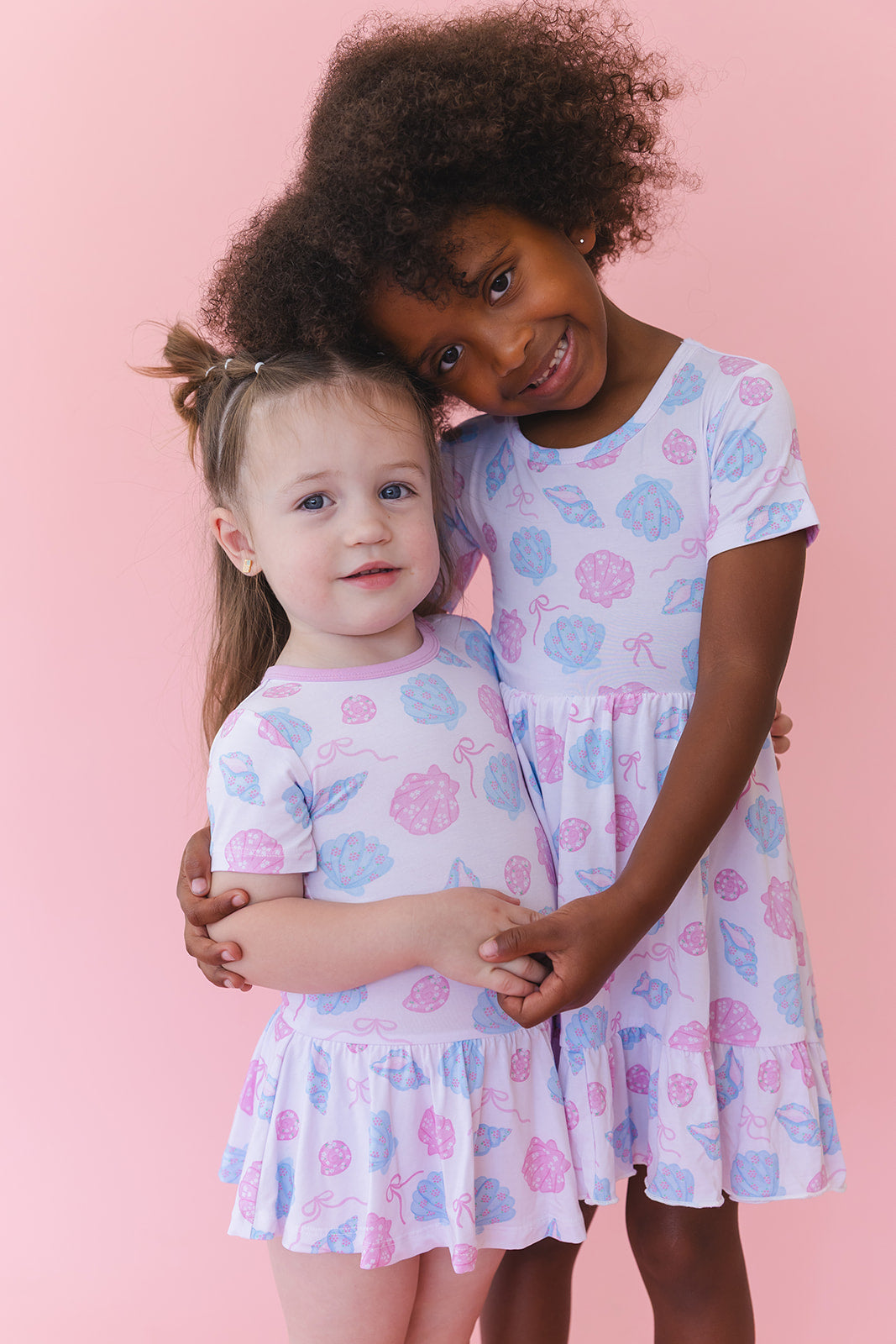 Cove - Ruffle Dress — Blush Lotus
