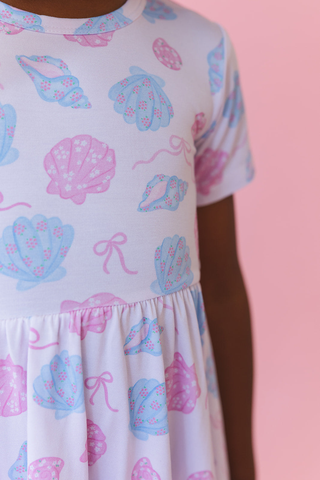 Cove - Ruffle Dress — Blush Lotus