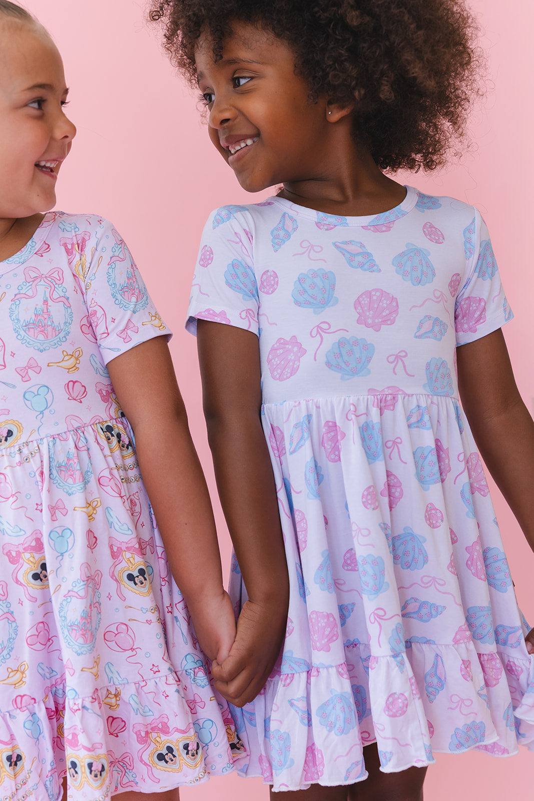 Cove - Ruffle Dress — Blush Lotus