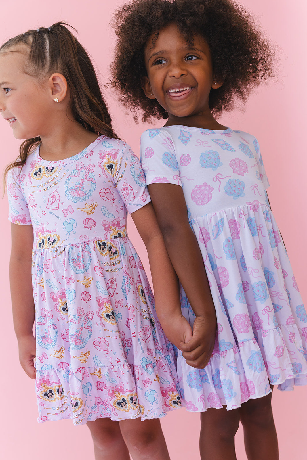 Cove - Ruffle Dress — Blush Lotus