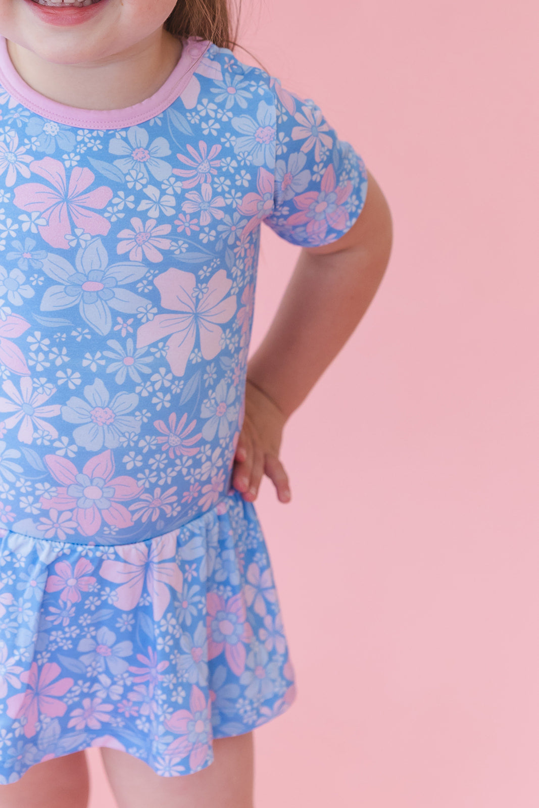 Posie - Bodysuit Dress — Blush Lotus