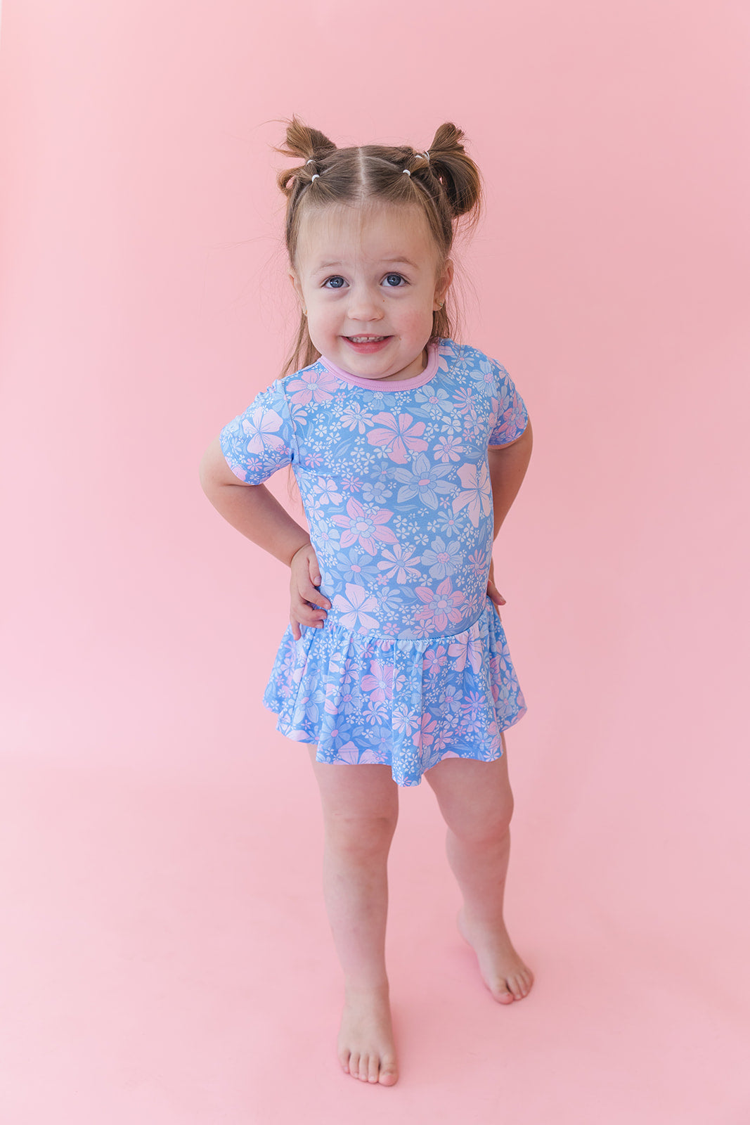 Posie - Bodysuit Dress — Blush Lotus