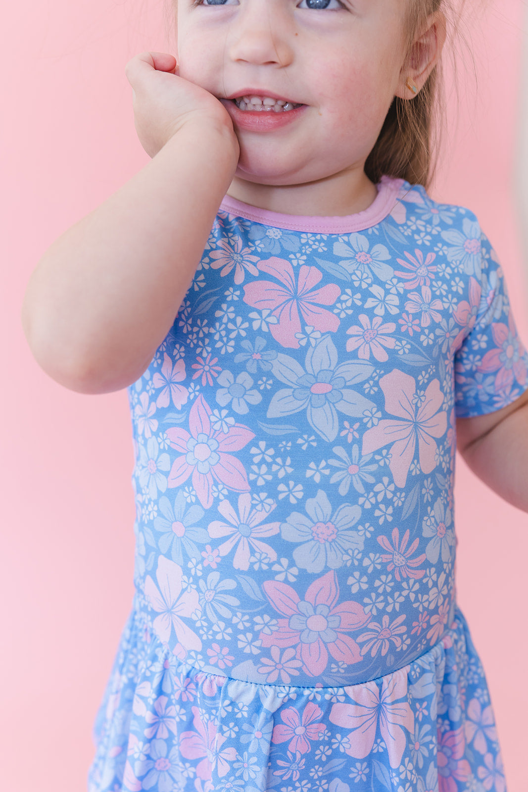 Posie - Bodysuit Dress — Blush Lotus