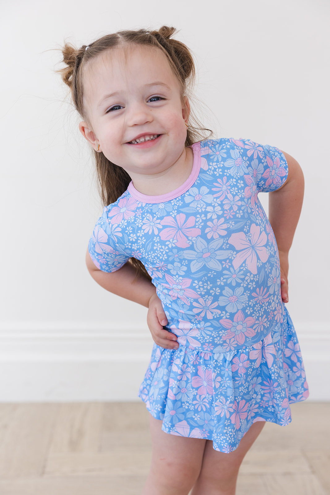 Posie - Bodysuit Dress — Blush Lotus