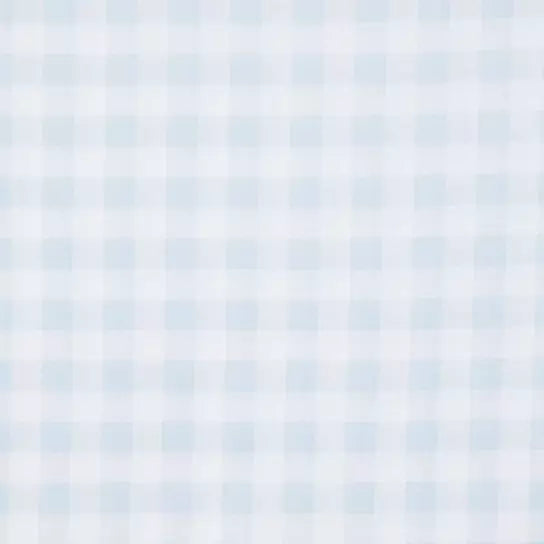Light Blue Checkered Crib Quilted Blanket — Little Mae & Co