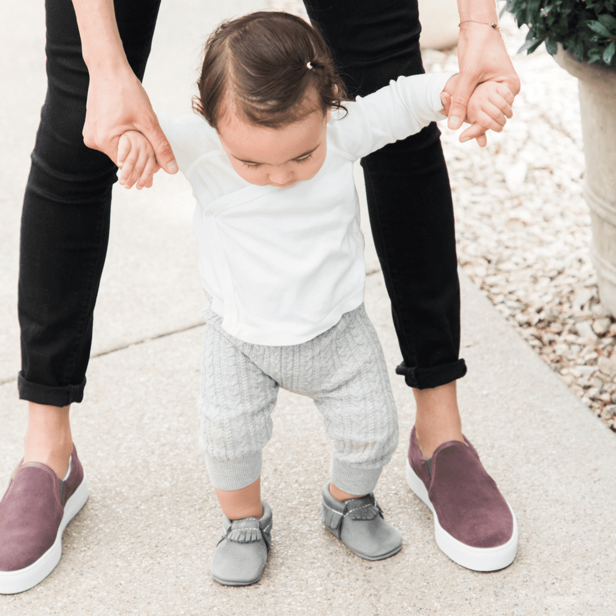 Blue Spruce Moccasin Baby Shoe — Freshly Picked