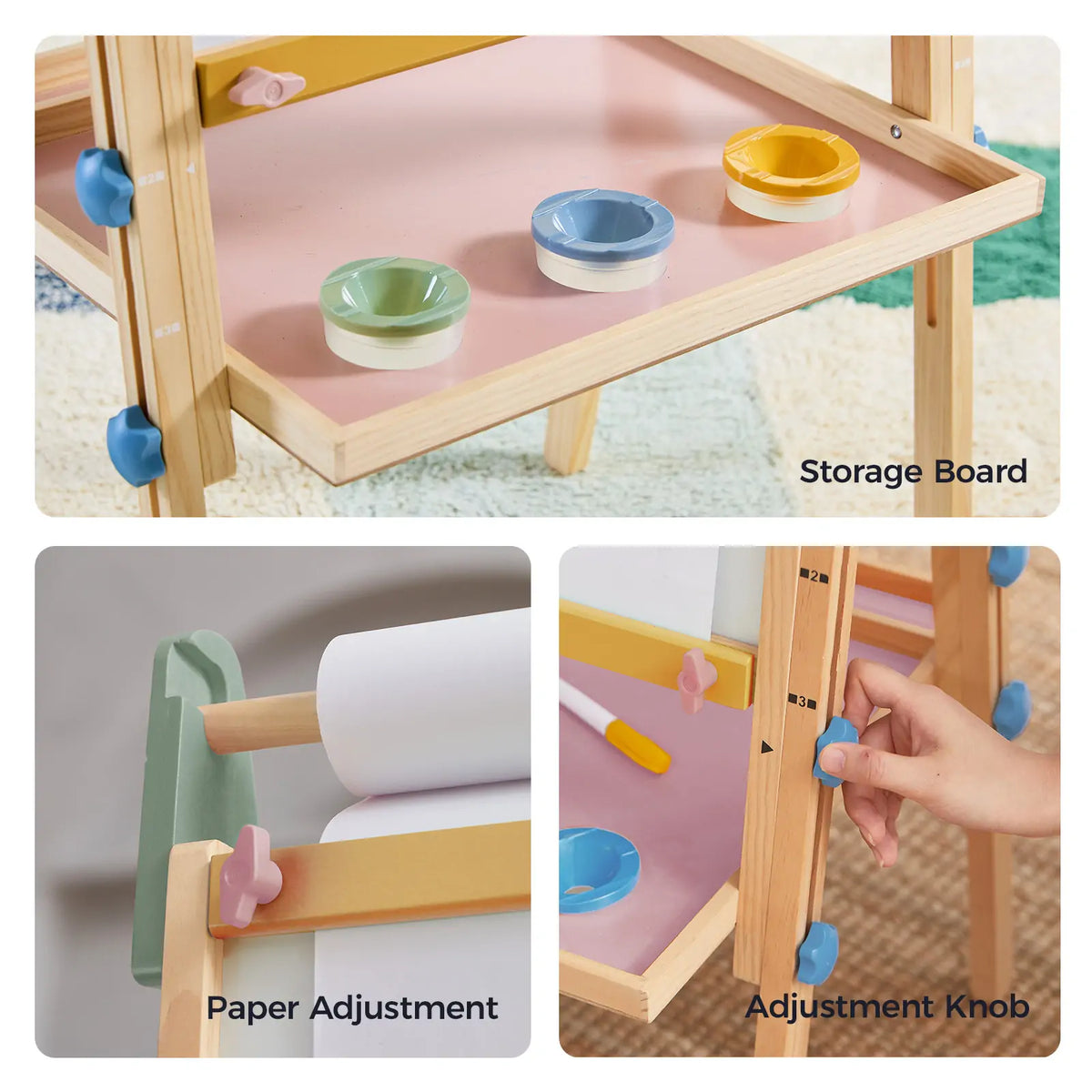 Tiny Land® 3-in-1 Art Easel for Kids — Tiny Land