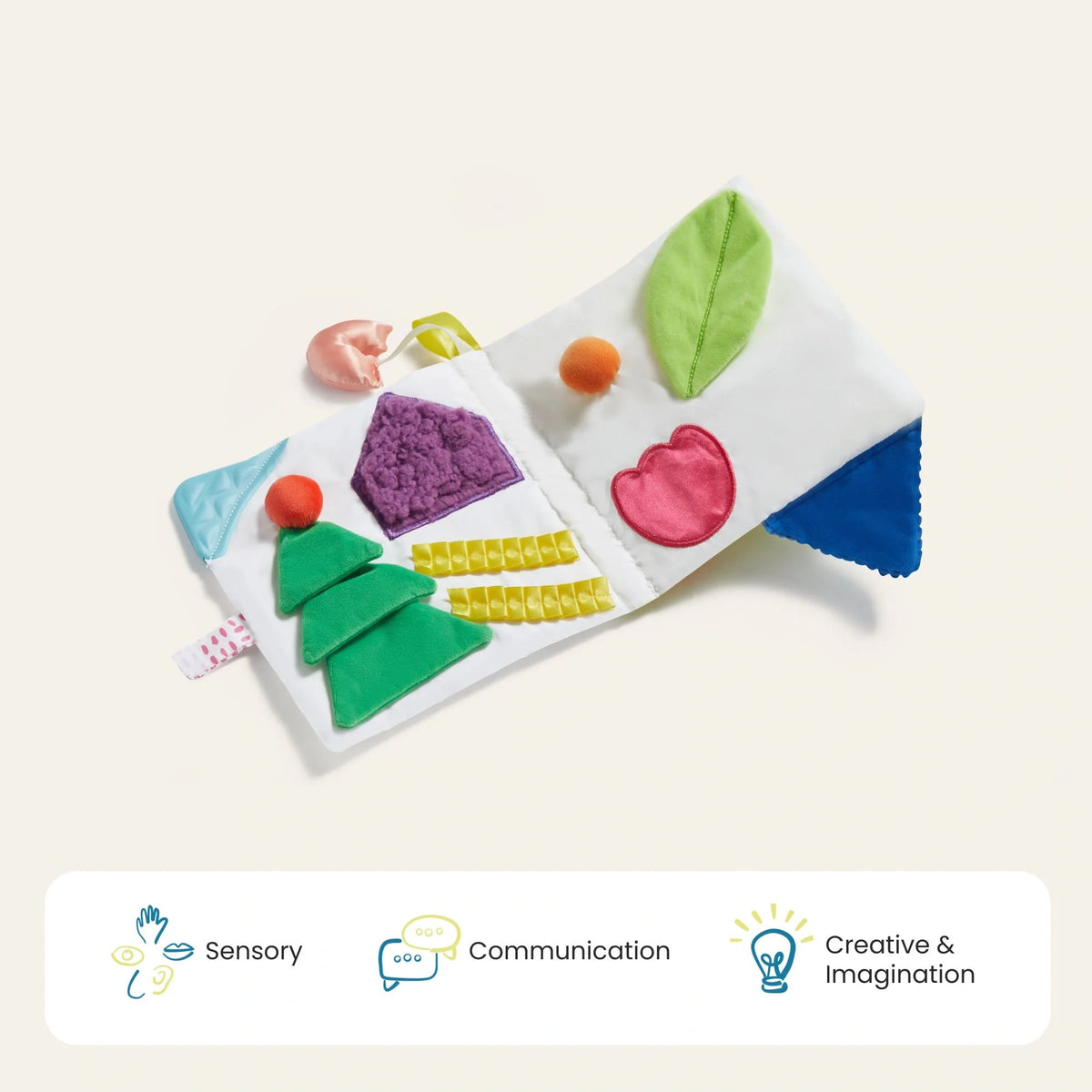 Brain & Hands Playset — Montessori Box (4–6 Months) + Activity Cube — Tiny Land
