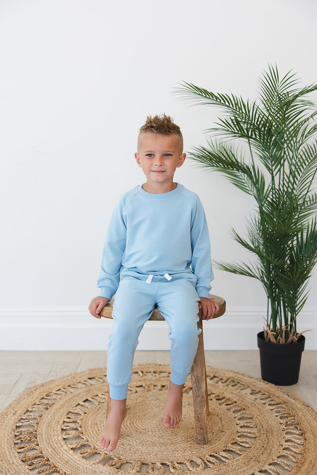 Portorosso Sky - Cloud Terry Set — Blush Lotus
