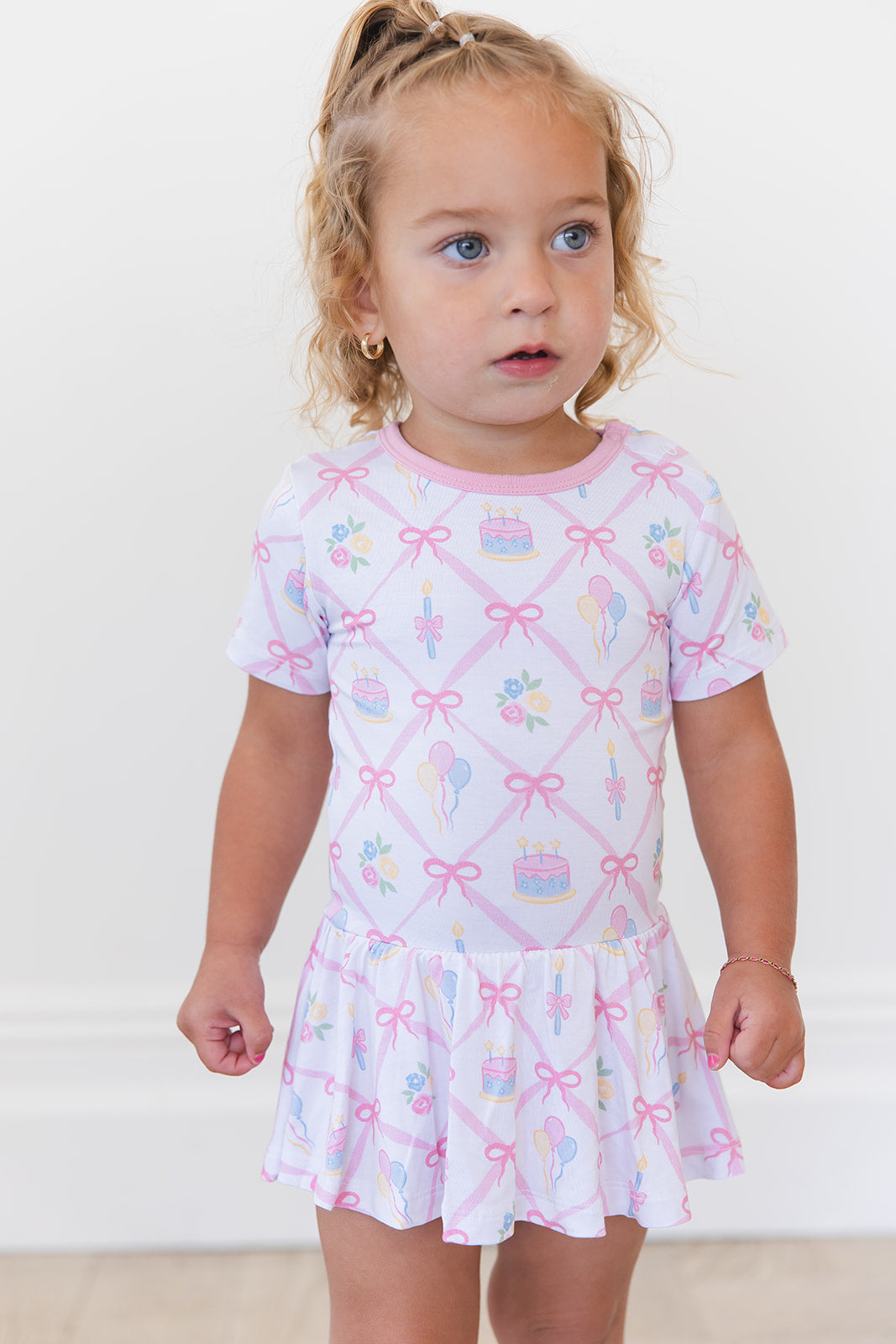 (PINK) Birthday - Bodysuit Dress — Blush Lotus