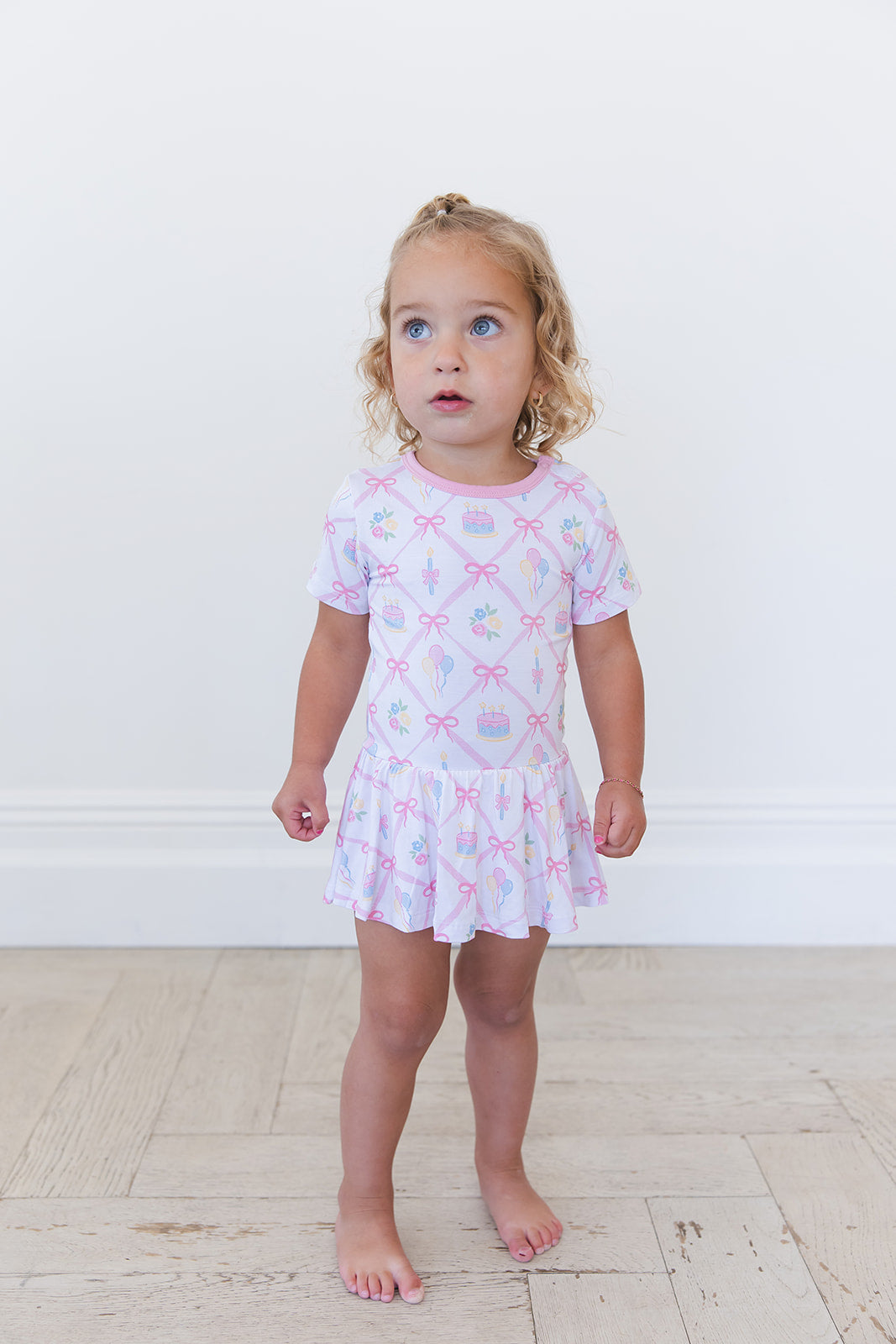 (PINK) Birthday - Bodysuit Dress — Blush Lotus