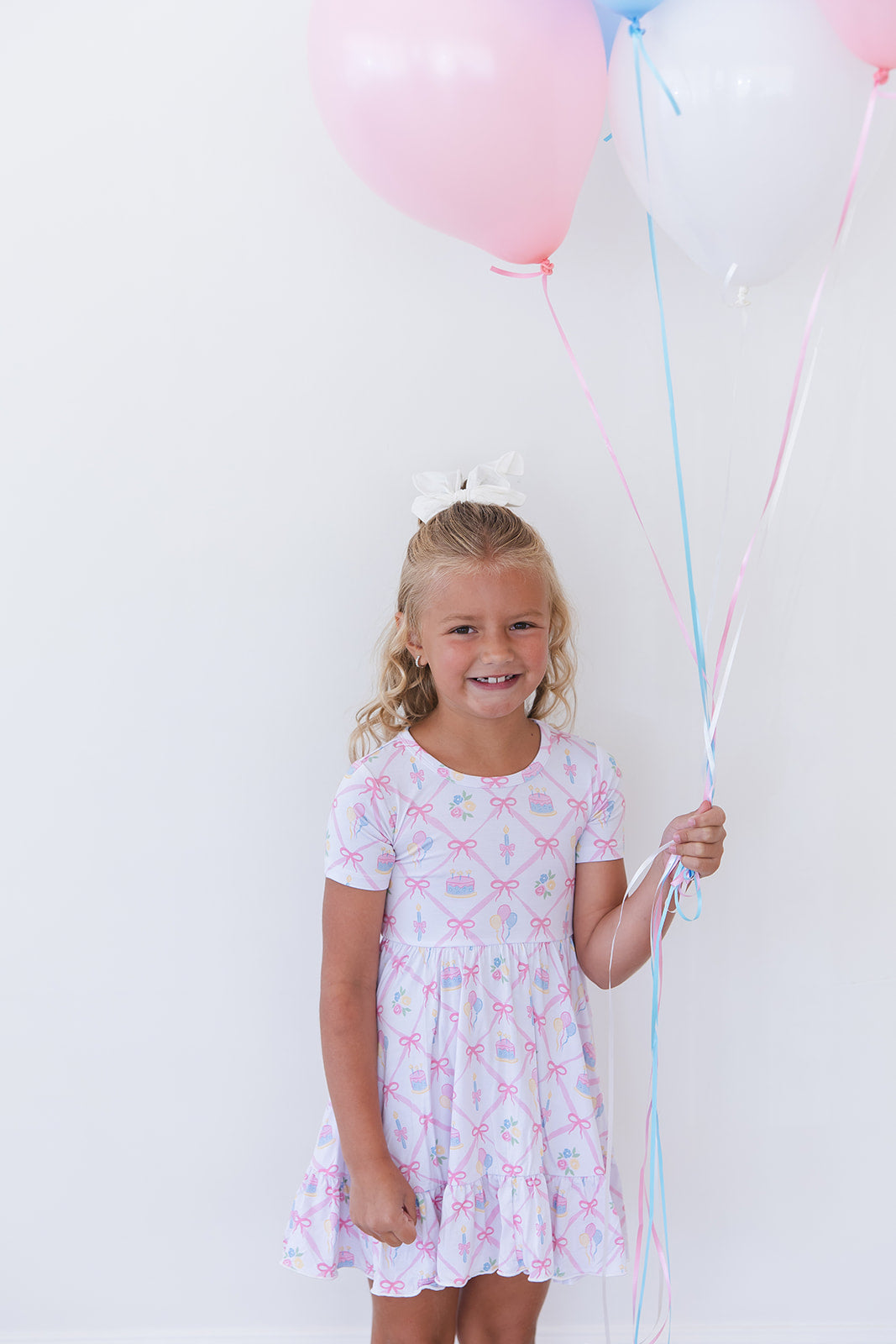 (PINK) Birthday - Ruffle Dress — Blush Lotus
