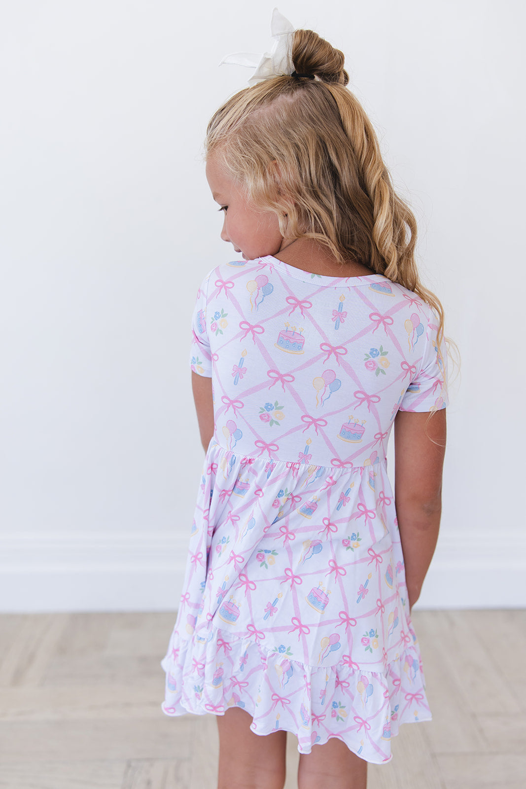 (PINK) Birthday - Ruffle Dress — Blush Lotus