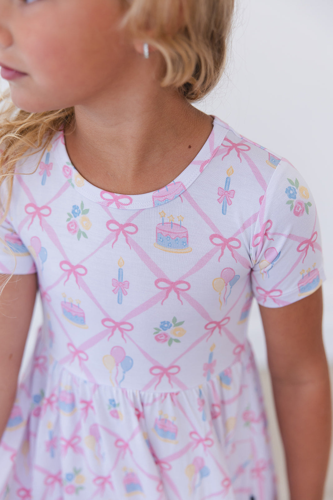 (PINK) Birthday - Ruffle Dress — Blush Lotus