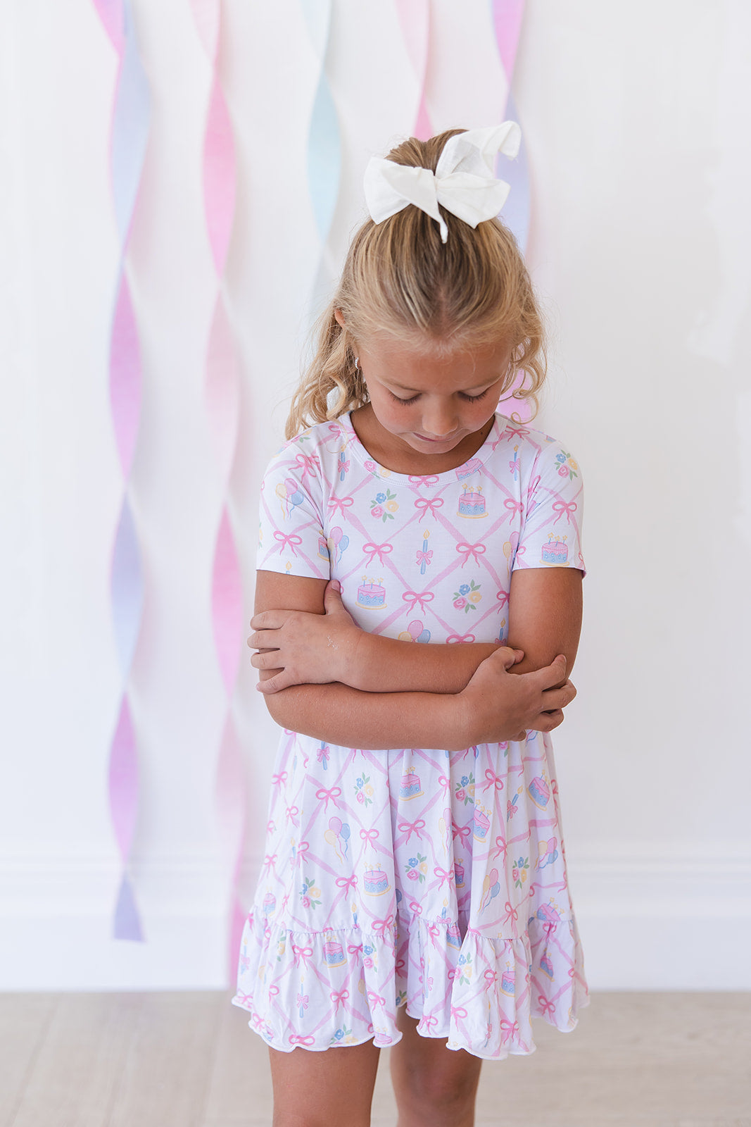 (PINK) Birthday - Ruffle Dress — Blush Lotus