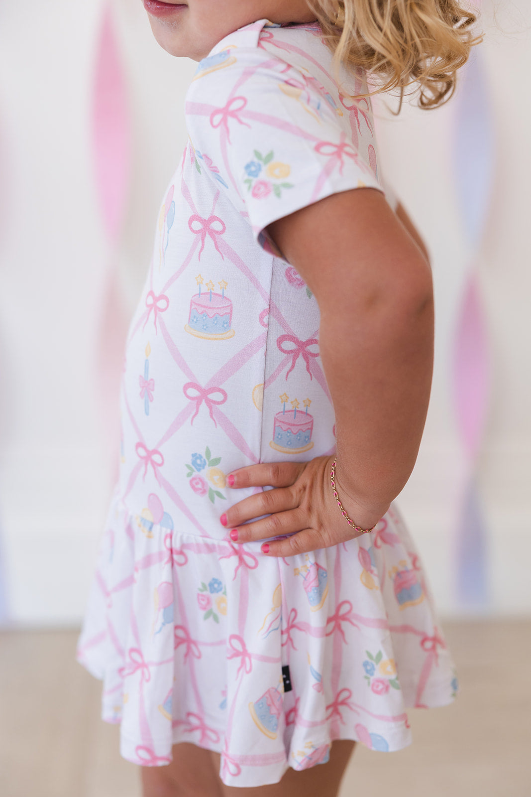 (PINK) Birthday - Bodysuit Dress — Blush Lotus