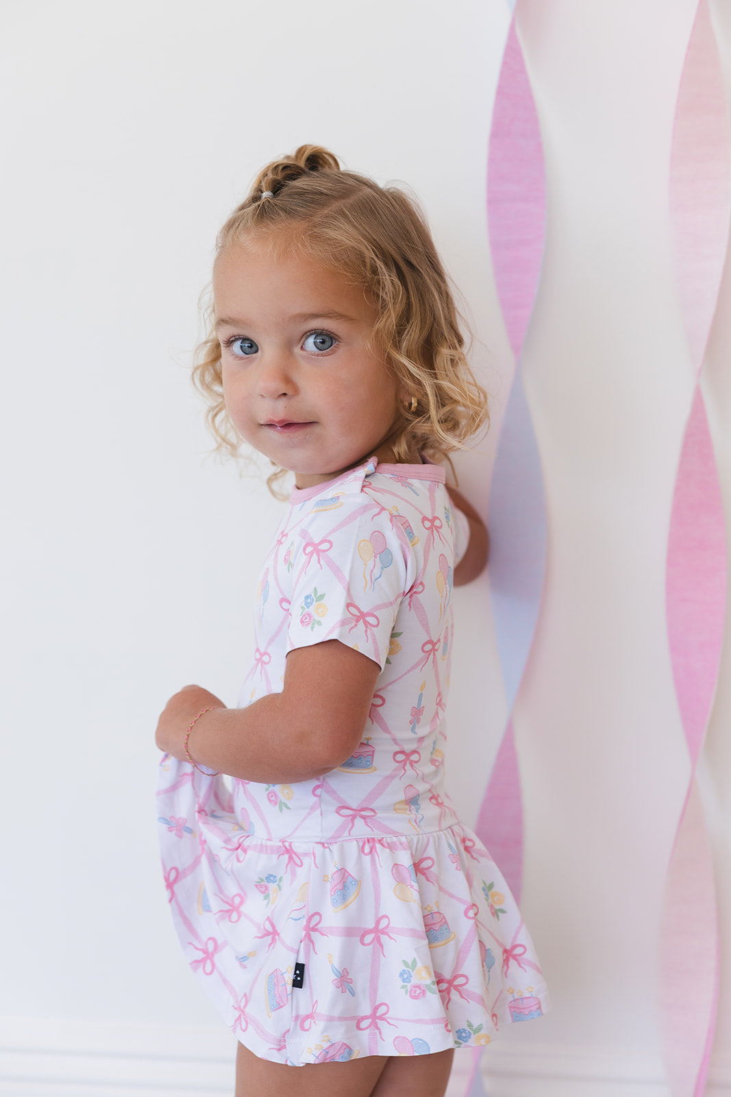 (PINK) Birthday - Bodysuit Dress — Blush Lotus