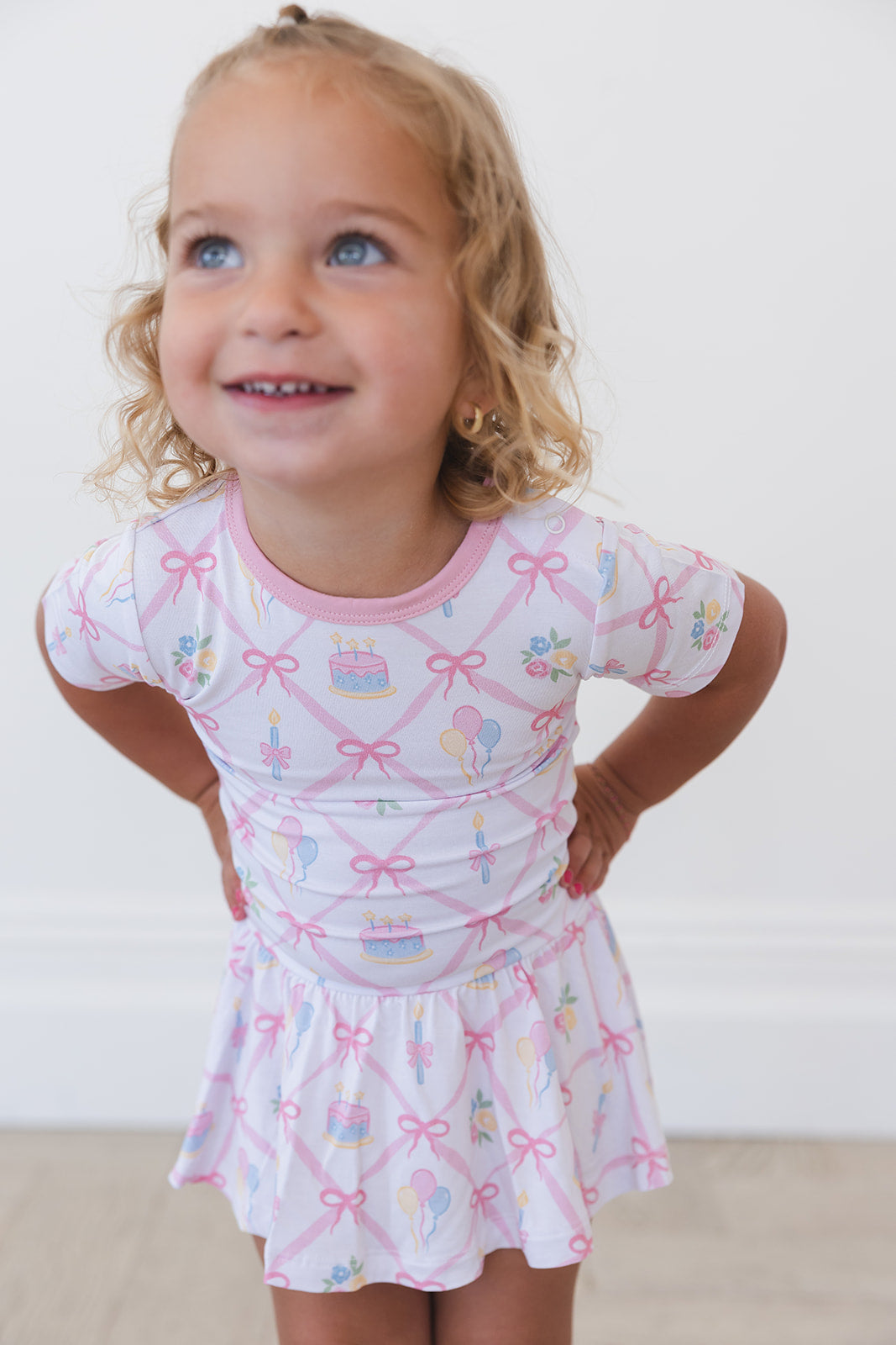 (PINK) Birthday - Bodysuit Dress — Blush Lotus