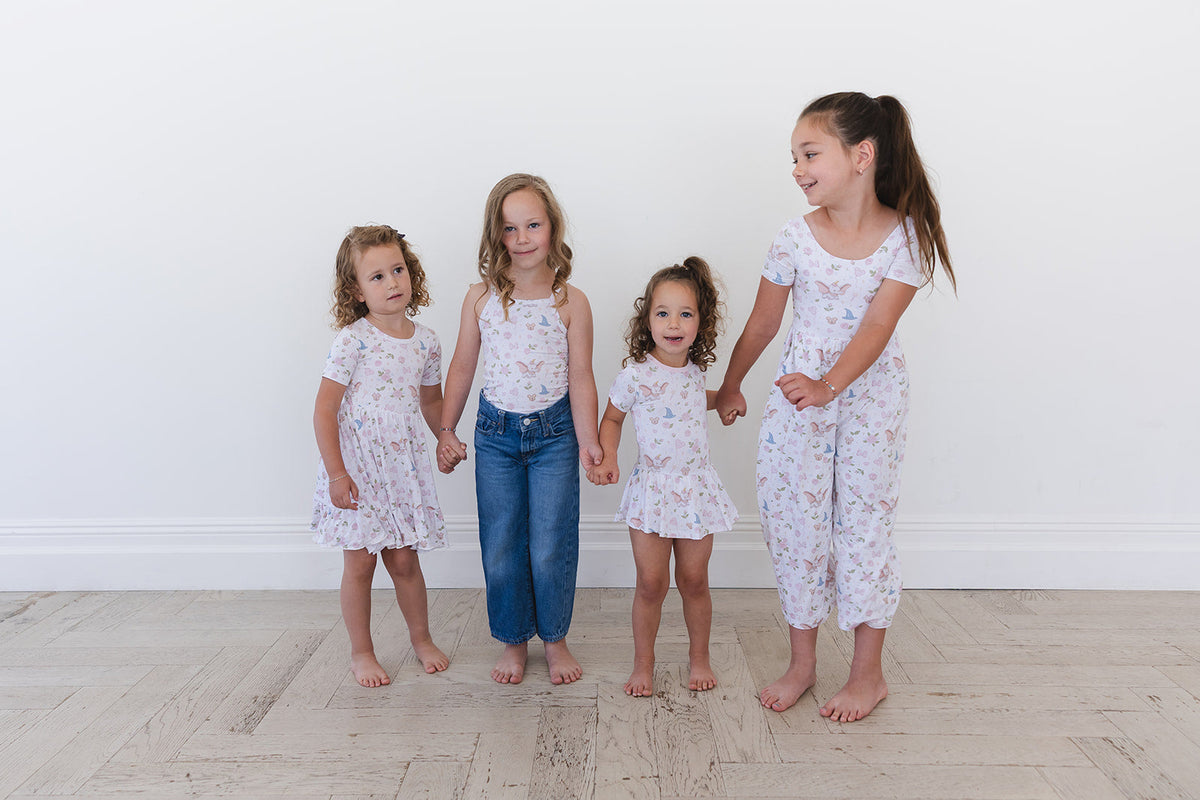 Heirloom Wishes - Ruffle Dress — Blush Lotus
