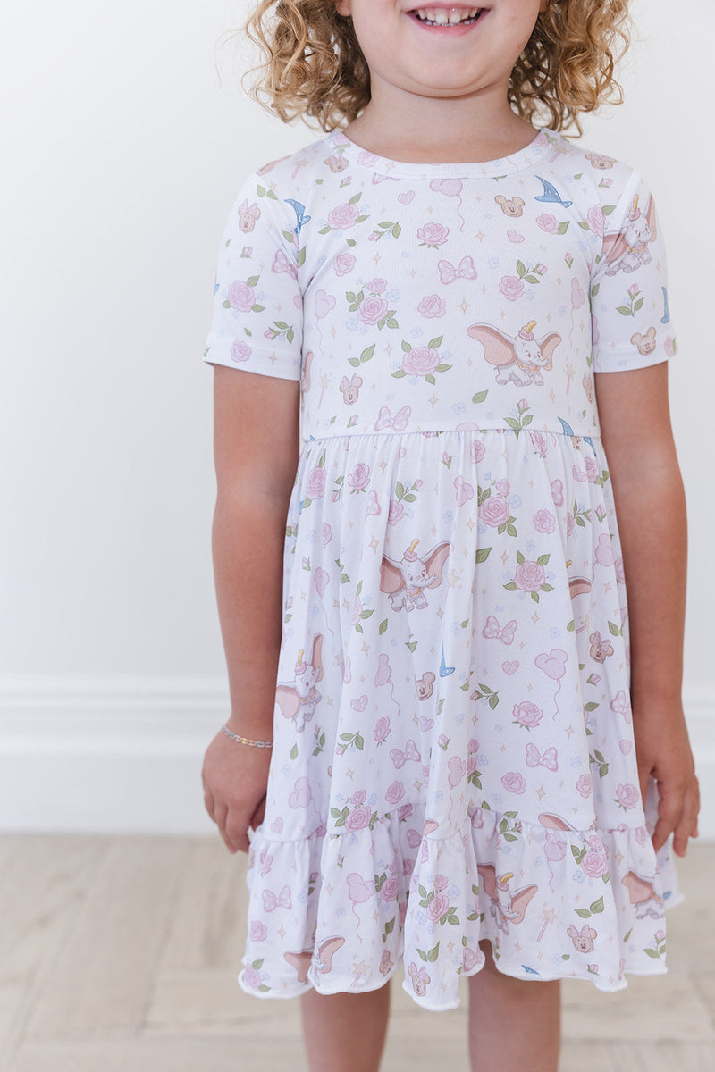 Heirloom Wishes - Ruffle Dress — Blush Lotus