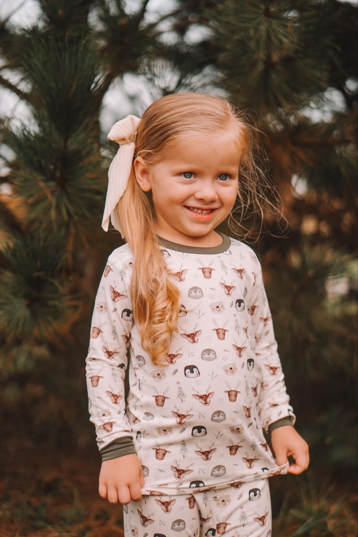 North Pole Pals 2pc Bamboo Pajamas — Little Joy Co.