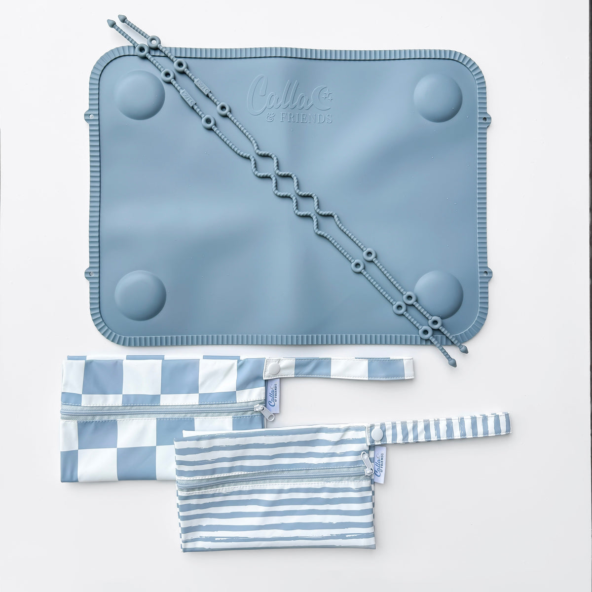 The Tidy Traveler - Solid Placemat Set — Calla and Friends