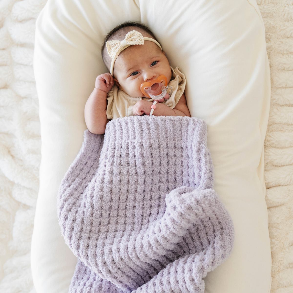 Waffle Knit Mini Blankets — Saranoni