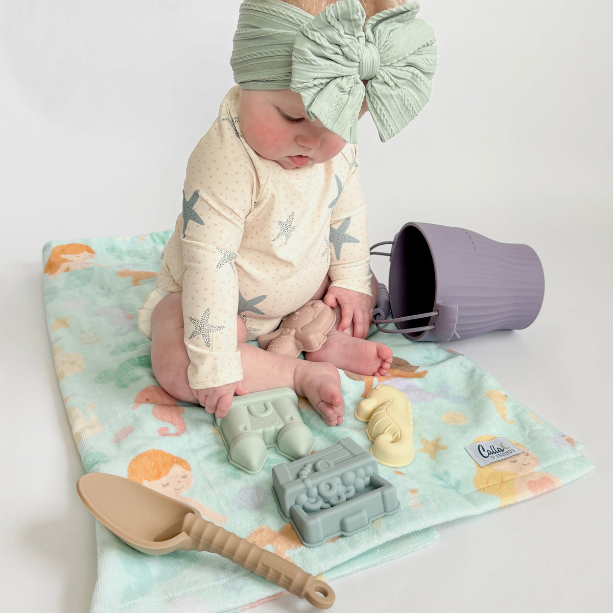 Mermaid's Cove Silicone Beach Toy Set — Calla and Friends