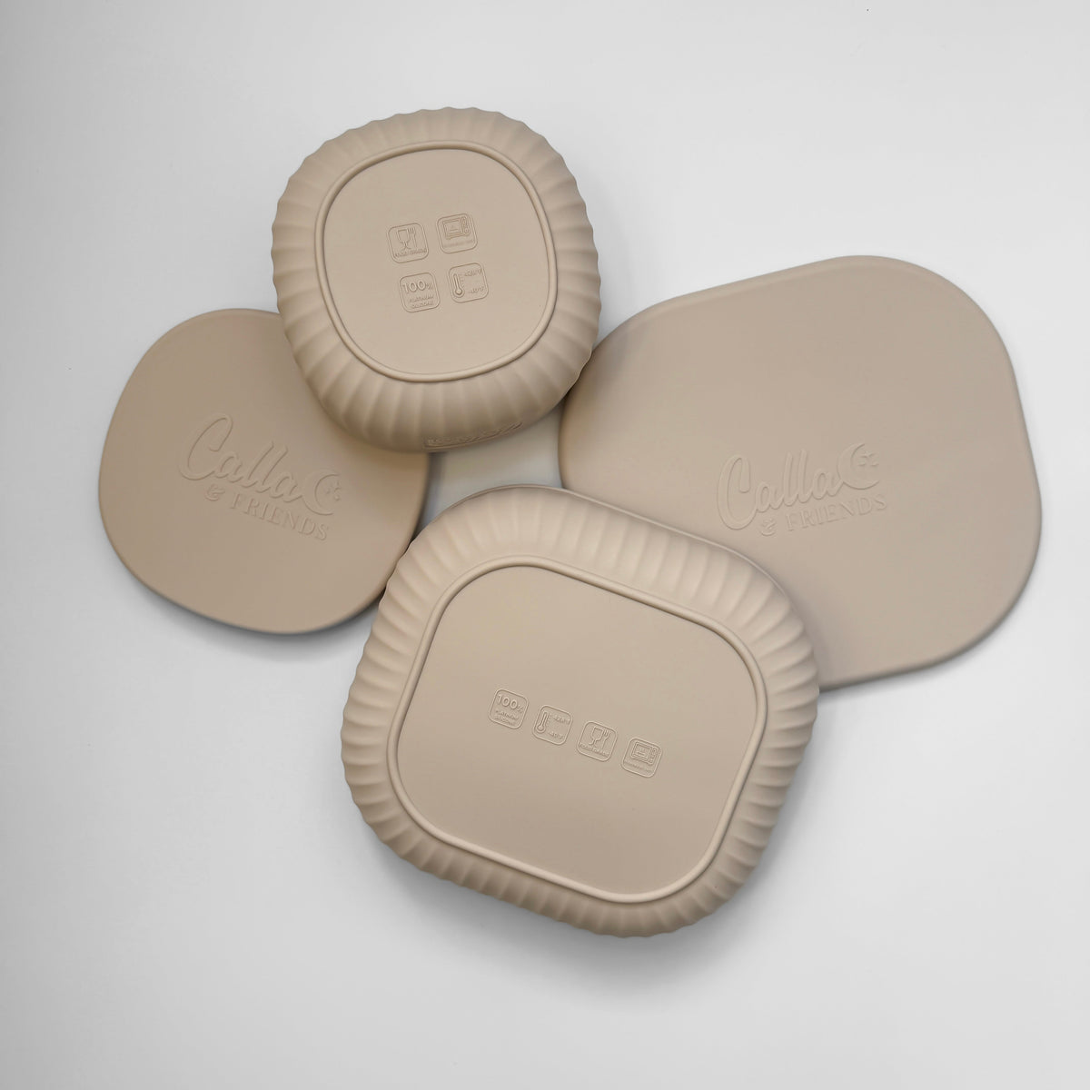 The Maddie Big Kid Plate — Calla and Friends