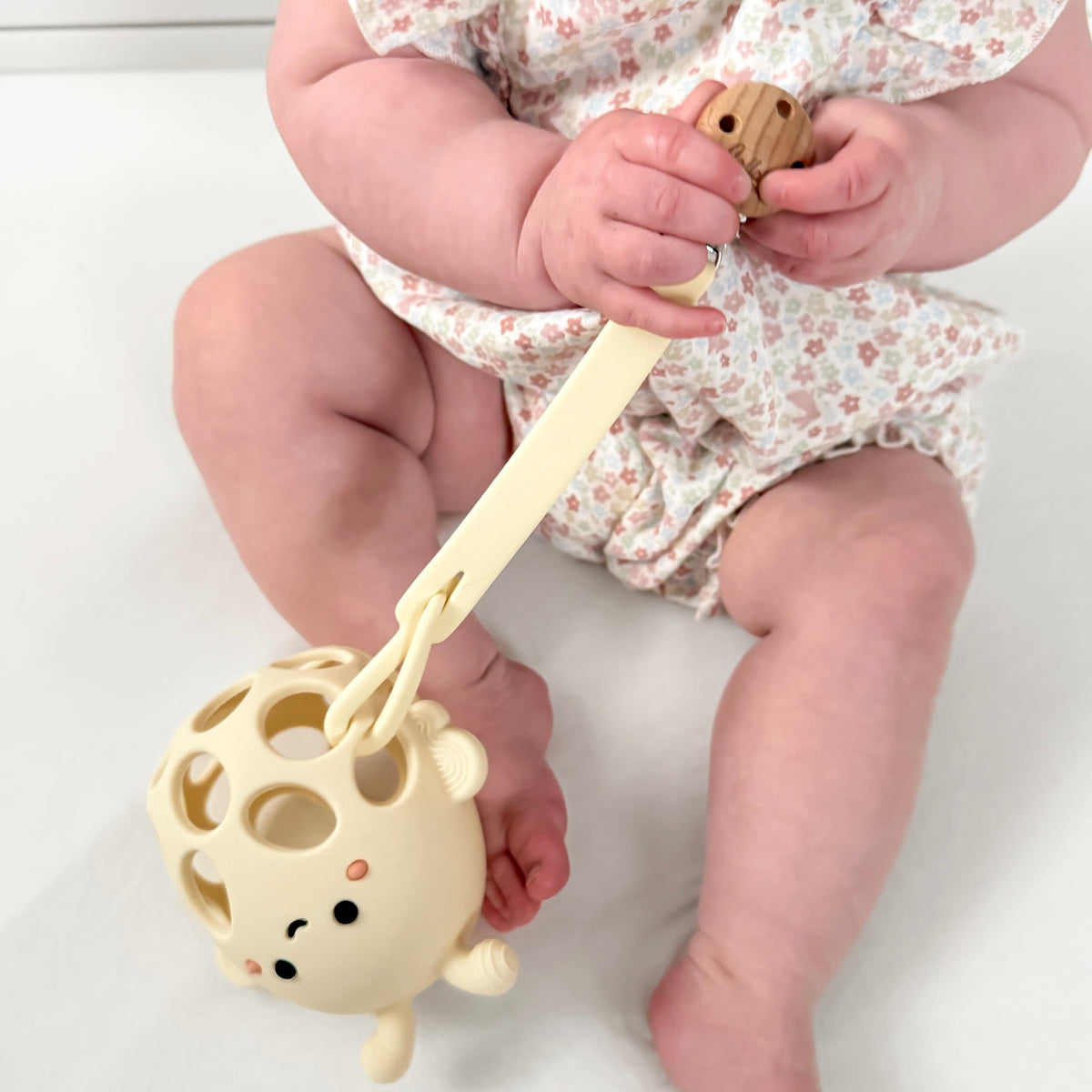 Garden Party Collection - Honey Bee Teether — Calla and Friends