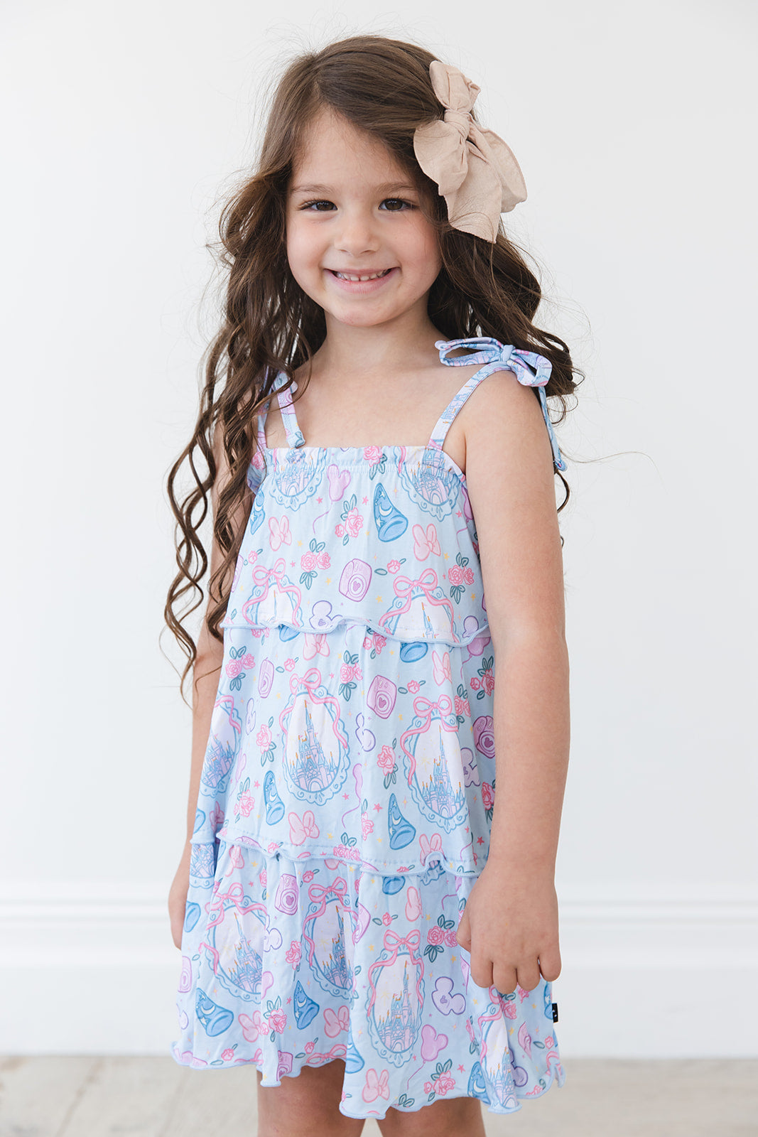 Mirror Magic - Tiered Dress — Blush Lotus
