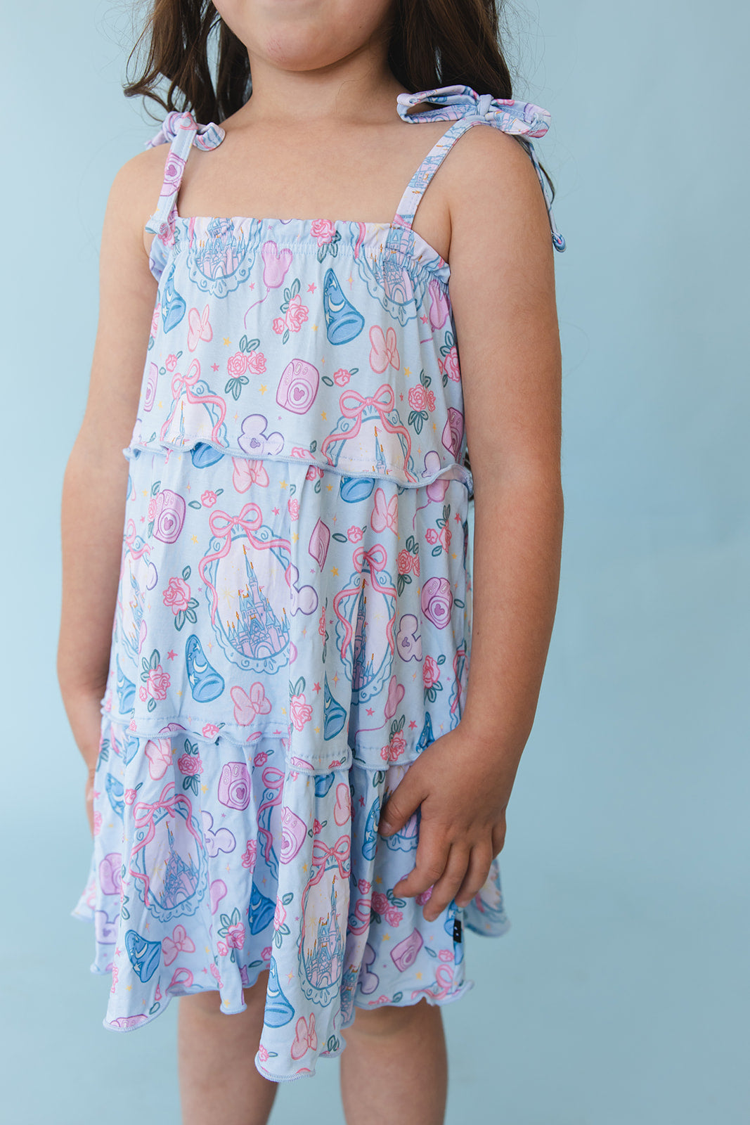 Mirror Magic - Tiered Dress — Blush Lotus