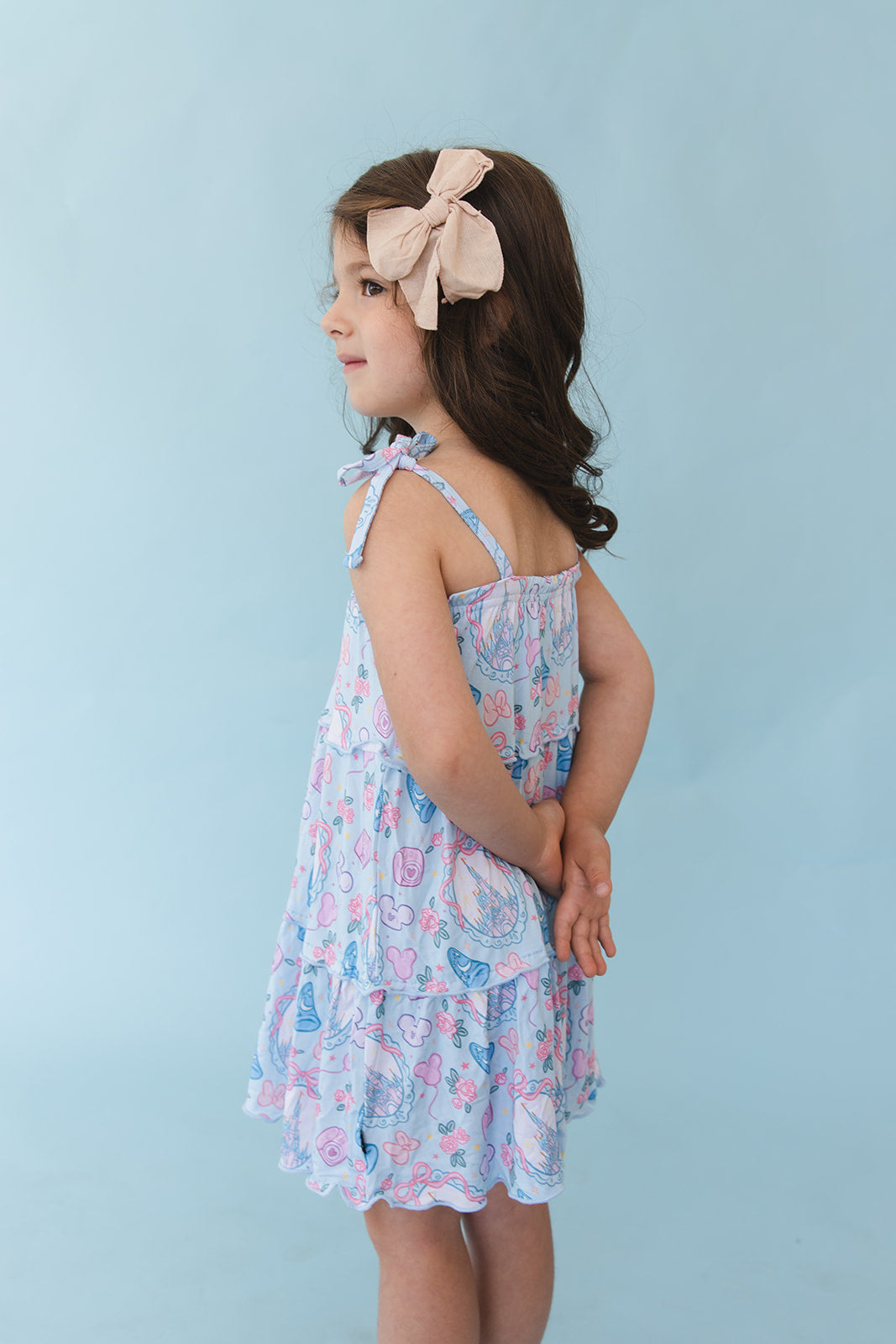 Mirror Magic - Tiered Dress — Blush Lotus