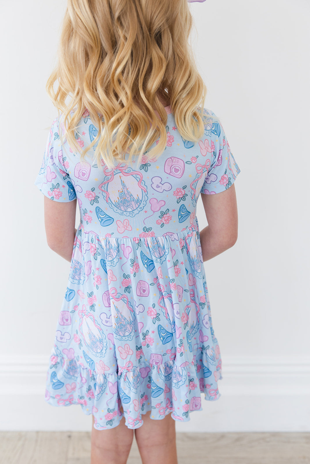 Mirror Magic - Ruffle Dress — Blush Lotus