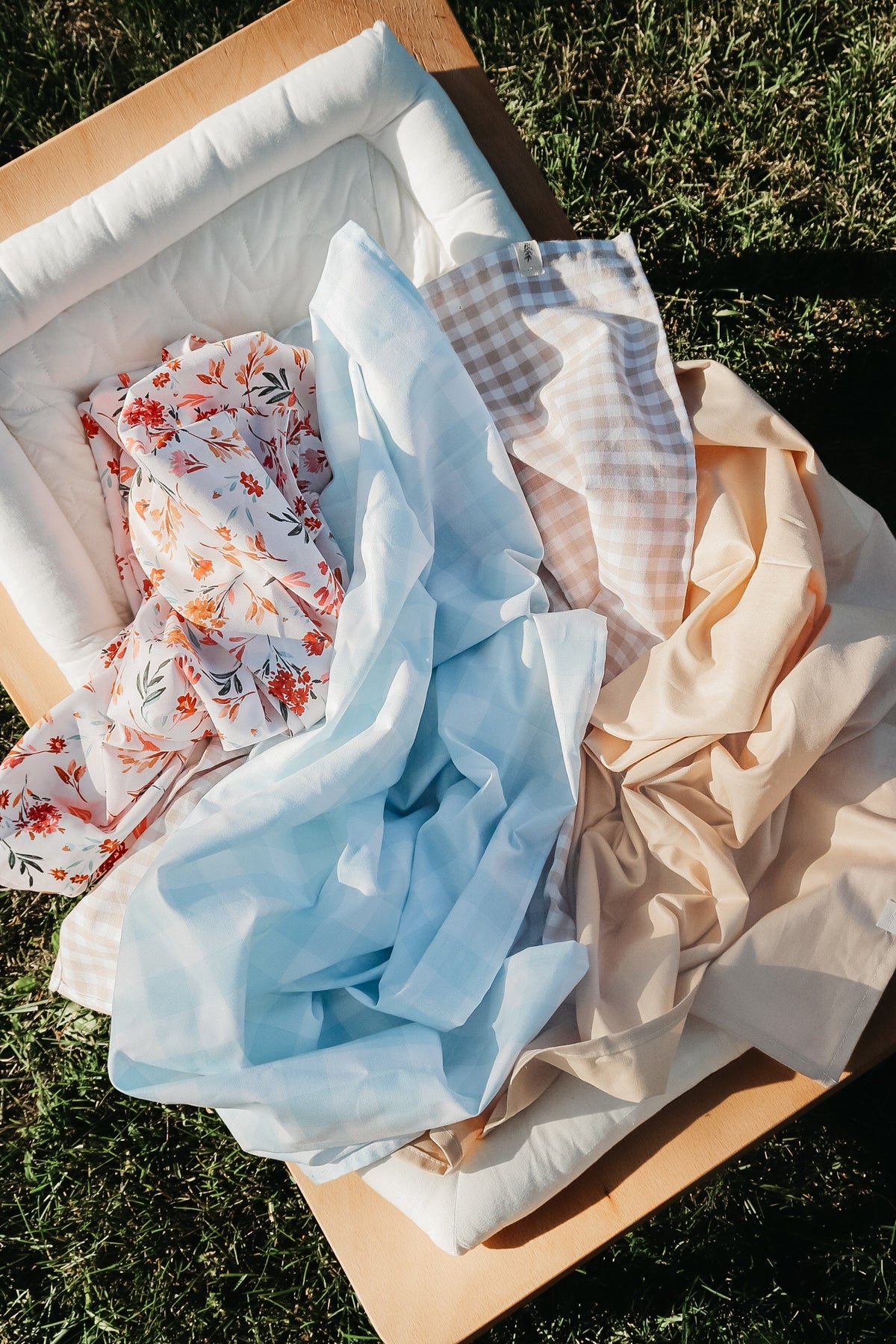 Haven Ghingham Blanket — Little Mae & Co