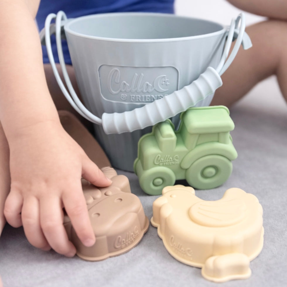 Hazel's Farm Silicone Beach Toy Set — Calla and Friends