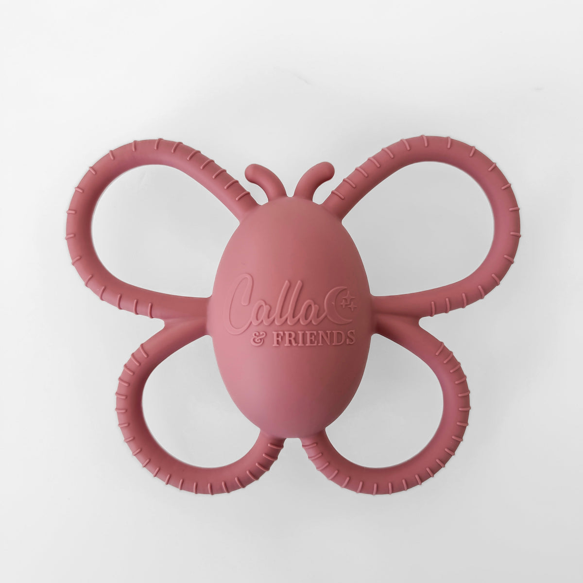 Garden Party Collection - Butterfly Rattle Teether — Calla and Friends