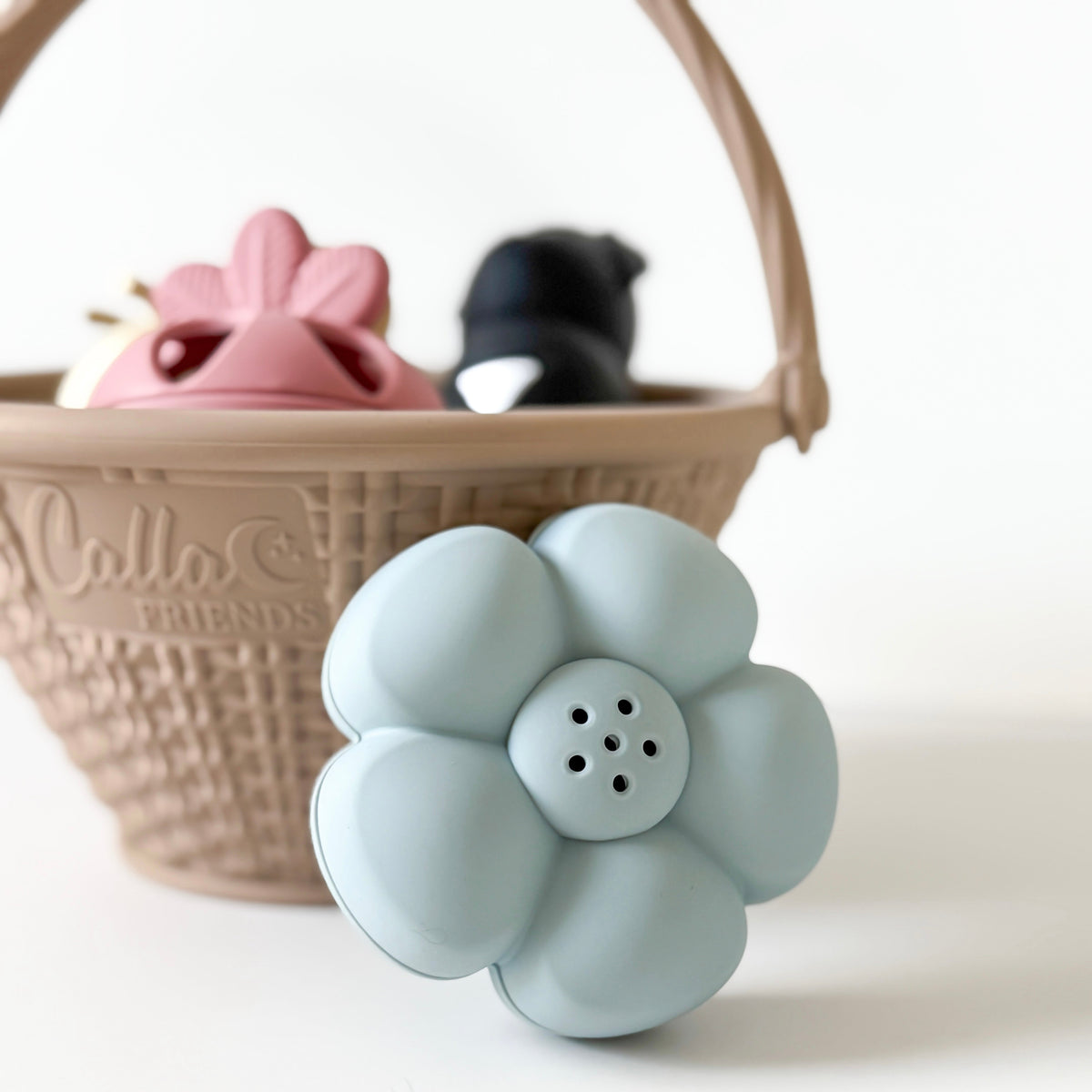 Strawberry Patch Bath Toys — Calla and Friends