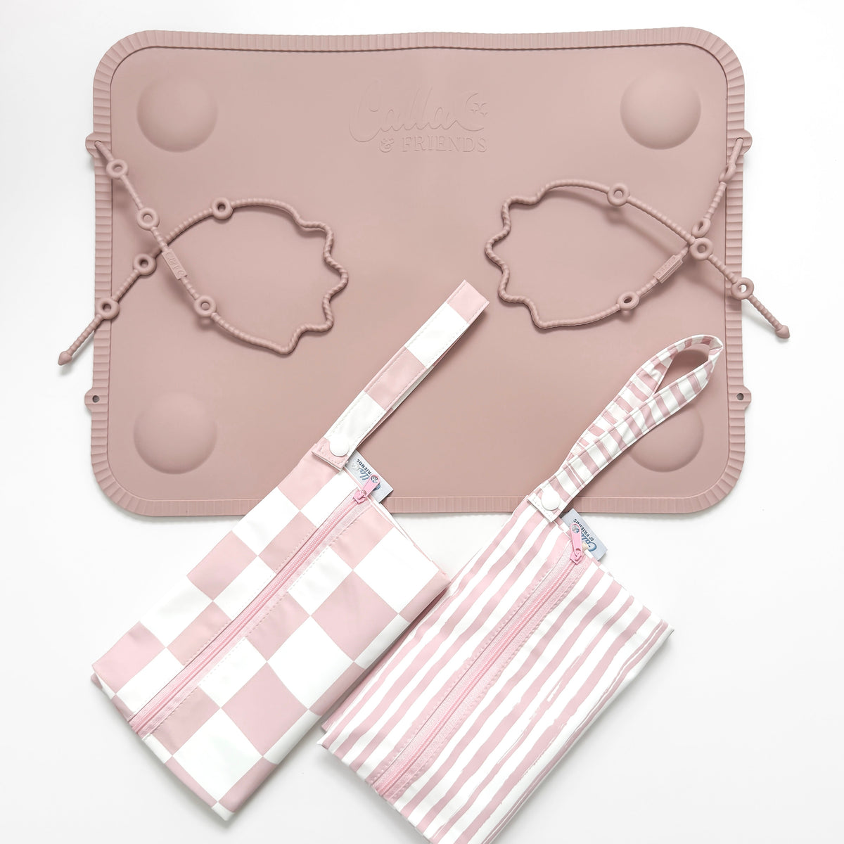 The Tidy Traveler - Solid Placemat Set — Calla and Friends