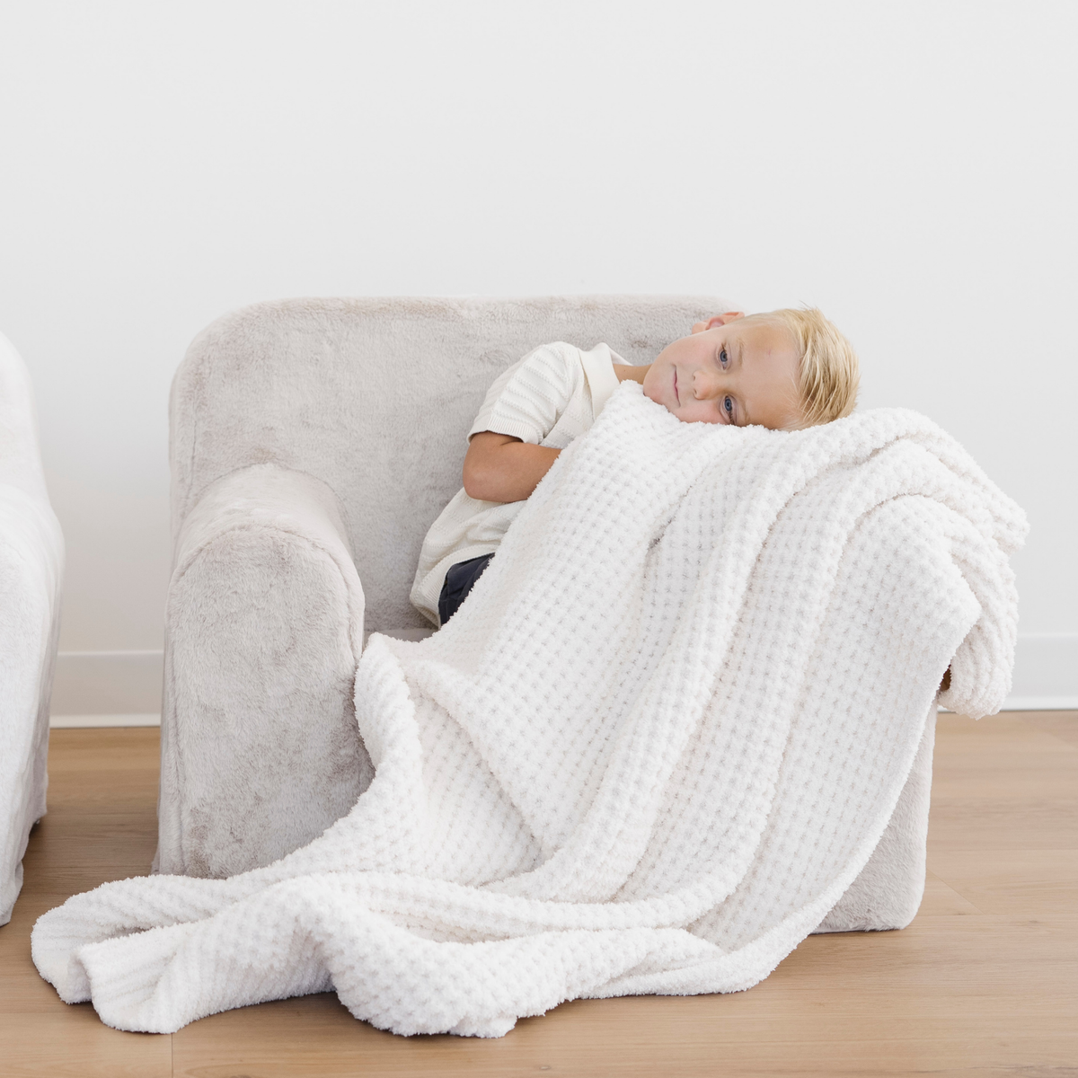 Waffle Knit Toddler Blankets — Saranoni