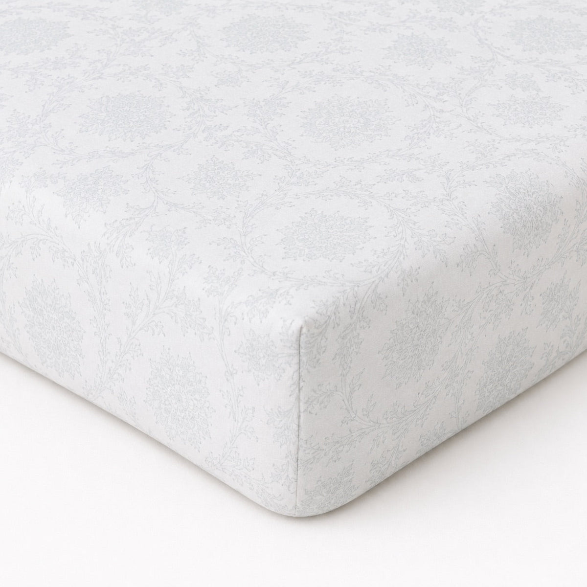 Sage Green Chinoiserie Crib Sheet — Little Mae & Co