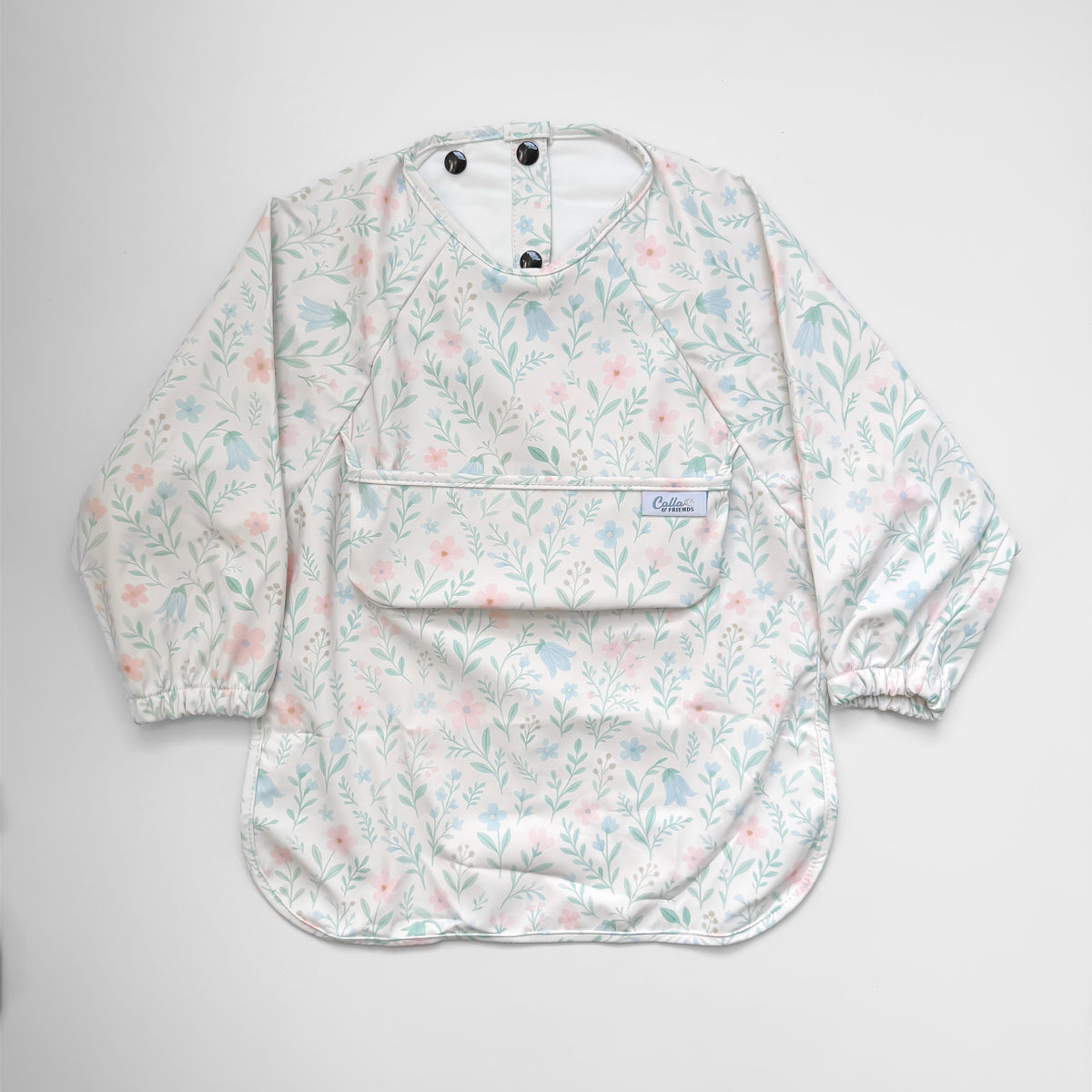 The Grayson Long Sleeve Bib - Wildflower Dreams — Calla and Friends