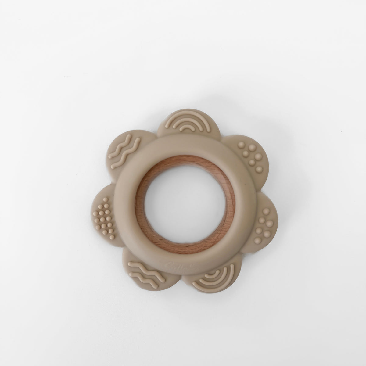 Garden Party Teether Collection - Silicone & Beechwood Flower — Calla and Friends